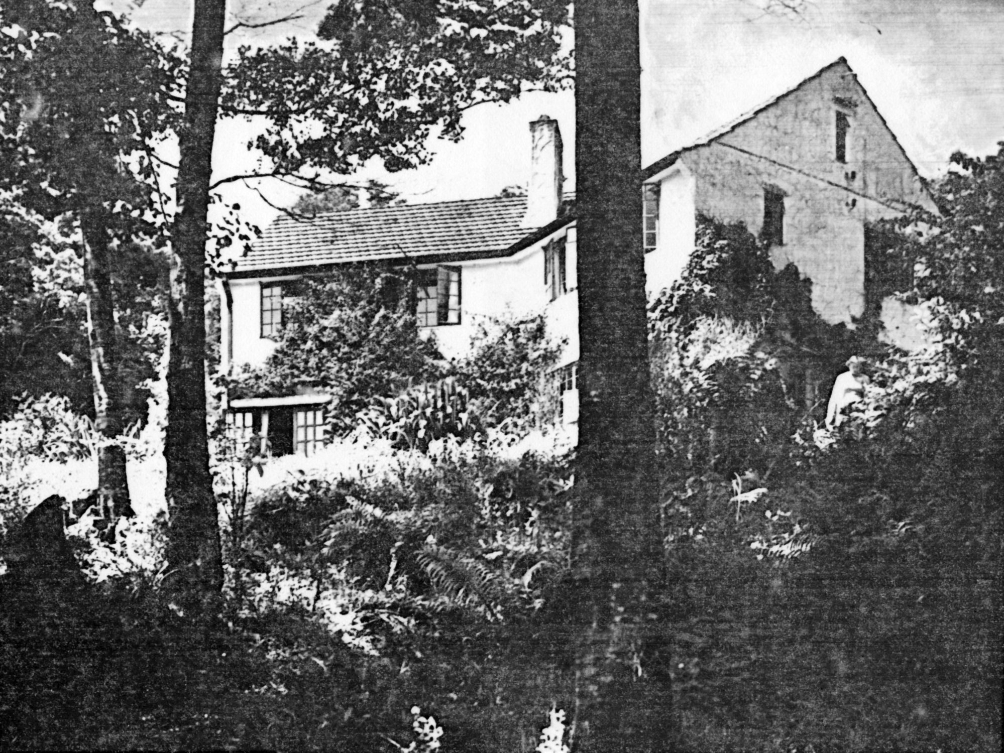House, Chatsworth Road; No. 71, 'Woodhill'; western end and garden (north) front, looking south-west.