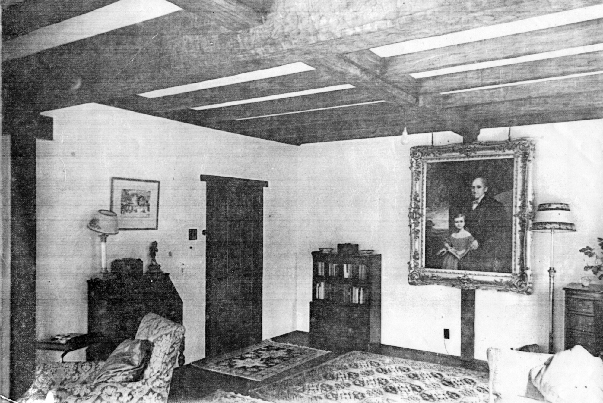 House, Chatsworth Road; No. 71, 'Woodhill'; the drawing room, from the north-west corner