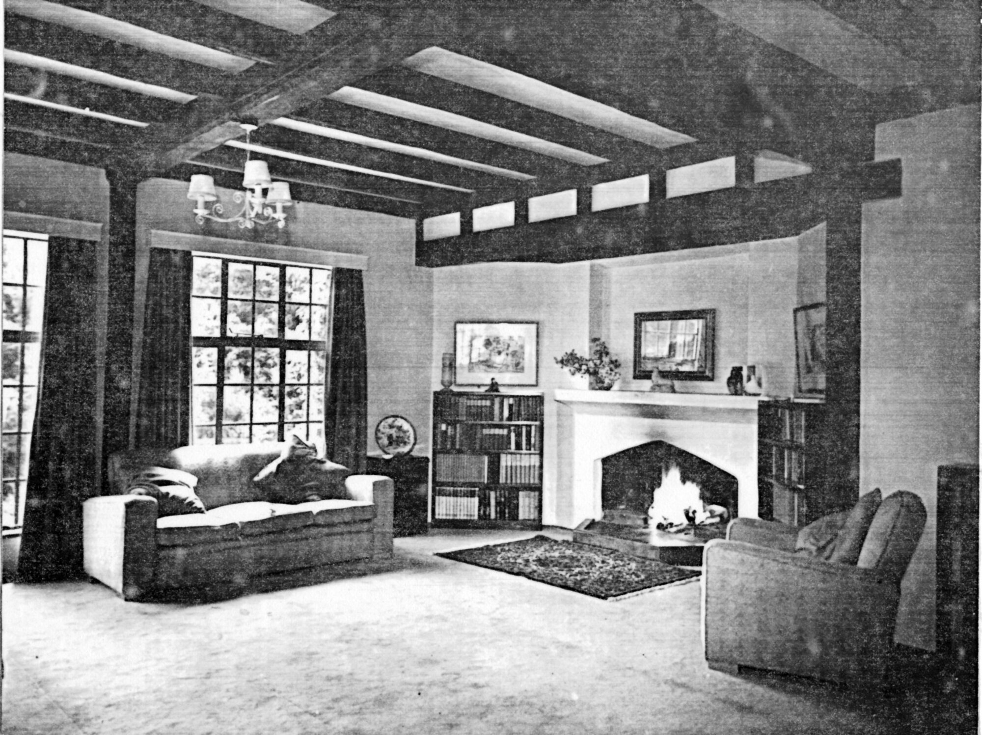 House, Chatsworth Road; No. 71, 'Woodhill'; the drawing room from the sout-west corner 2.