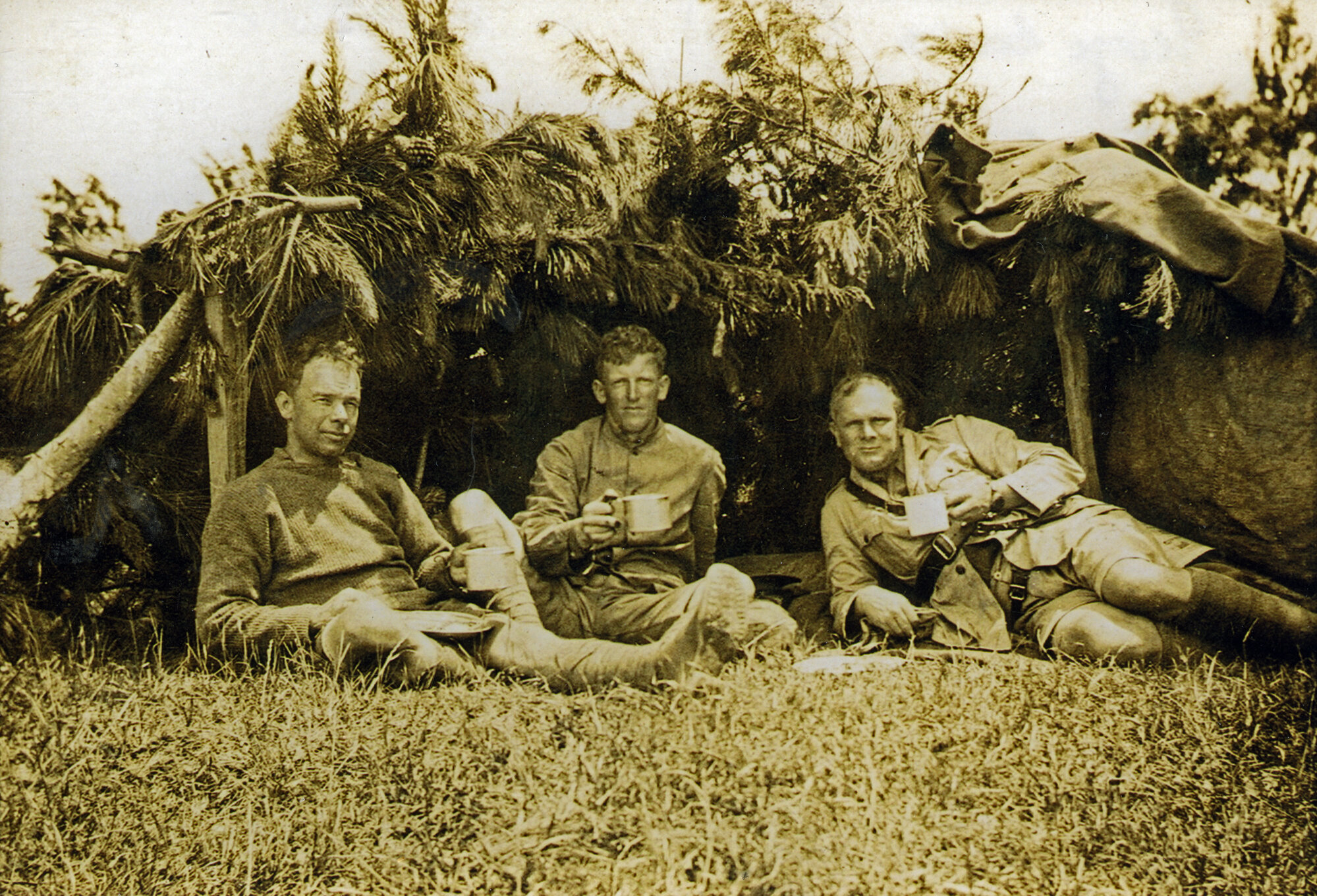Bivouacking at Kaitoke, March over the Rimutakas