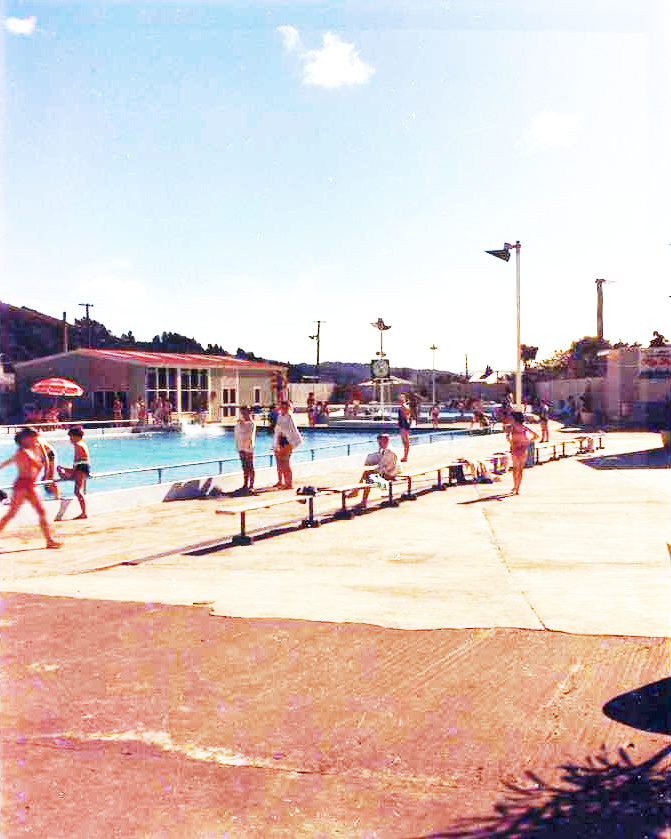 Maidstone Pool; picture 4 from a contact sheet of eight.