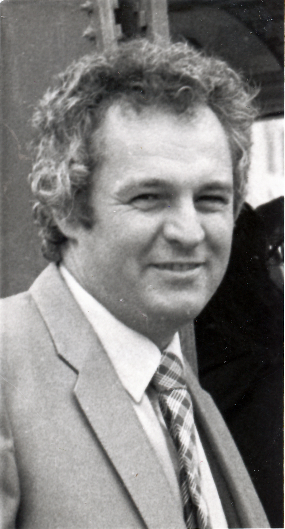 Bill Jeffries, M P; image used on heading for a series of 'Leader' reports to his electorate.