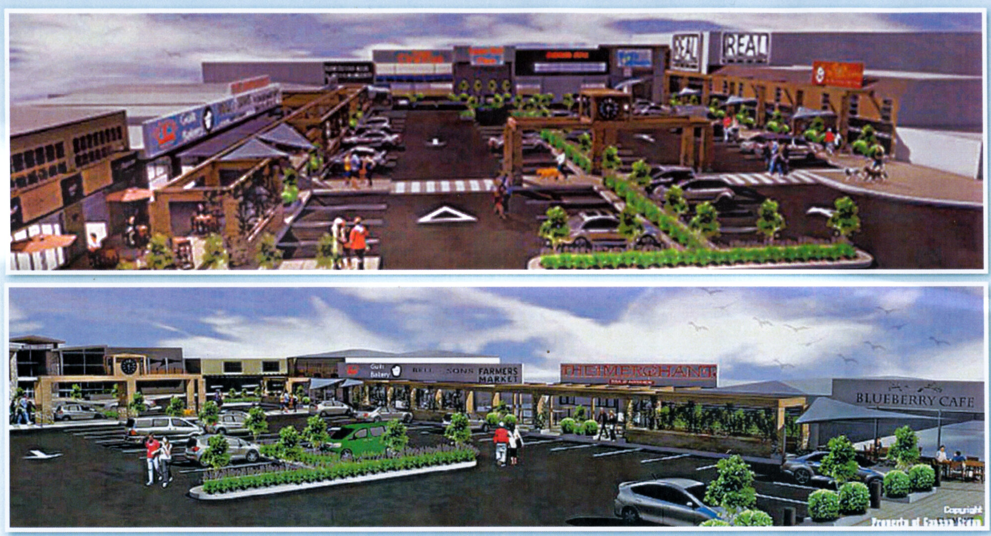 The Mall; proposals for upgrade, west of Logan Street