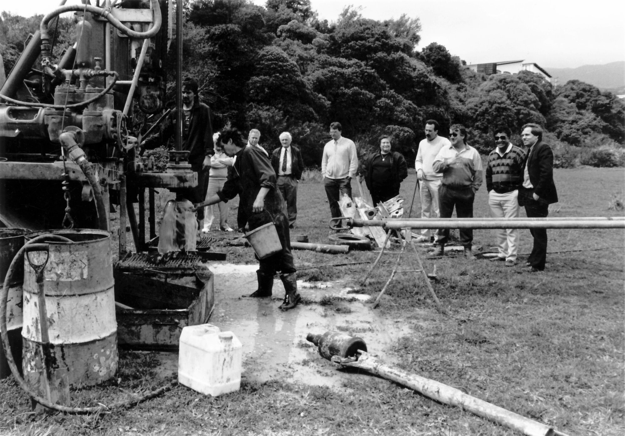 Rimutaka Community Sports Trust; test bores on the proposed sports centre site. 