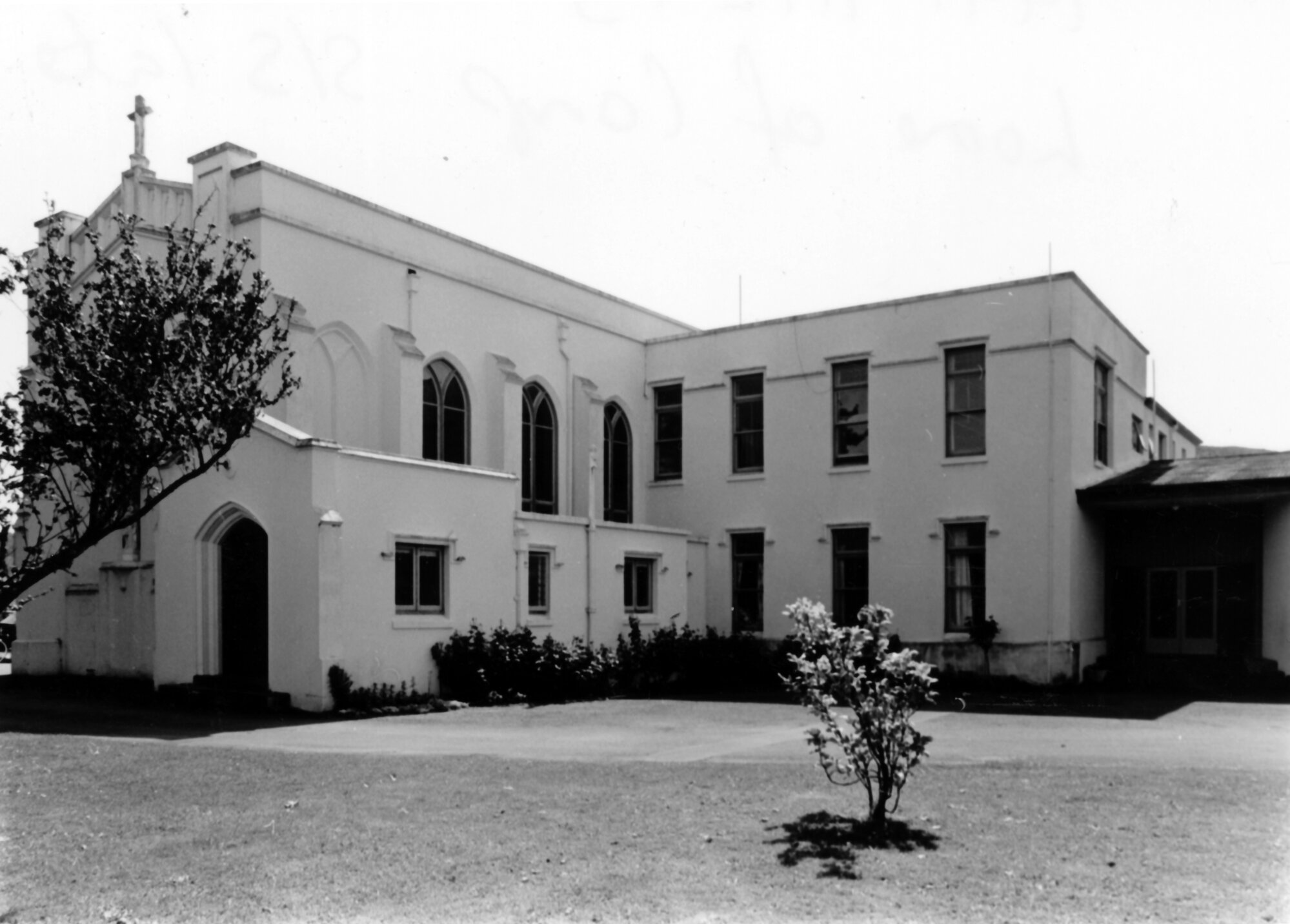 Home of Compassion, Perry Street; original chapel, demolished in 1992, from the south-east (?)