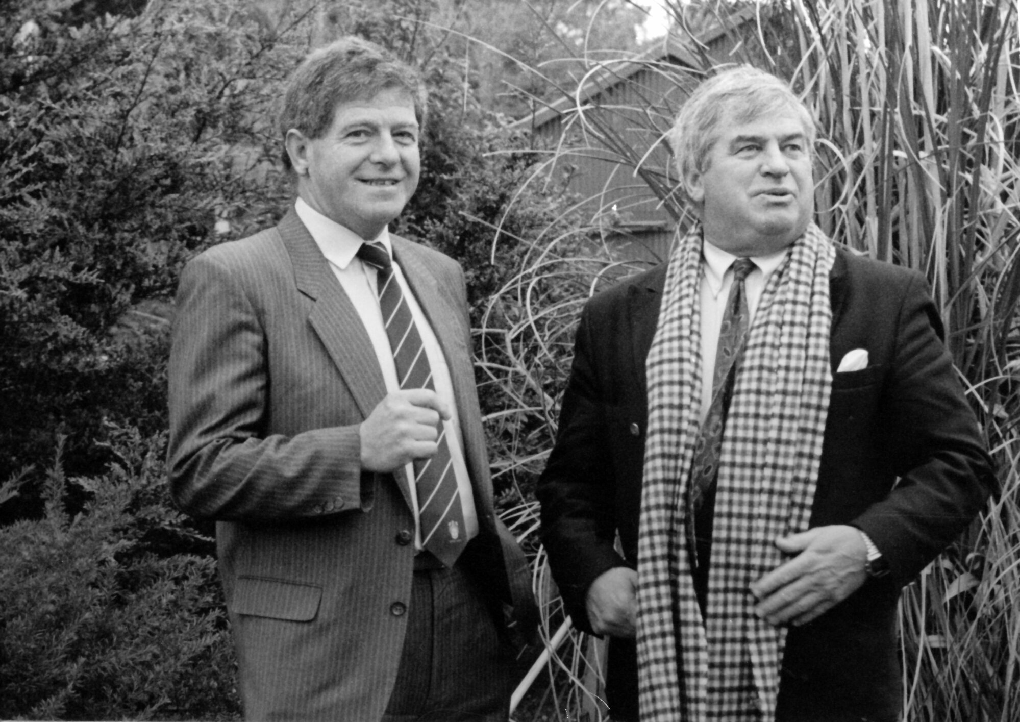 Local election candidates 1992; mayor; 1/8 (35.2%); Rex Kirton, with his brother, Earle.