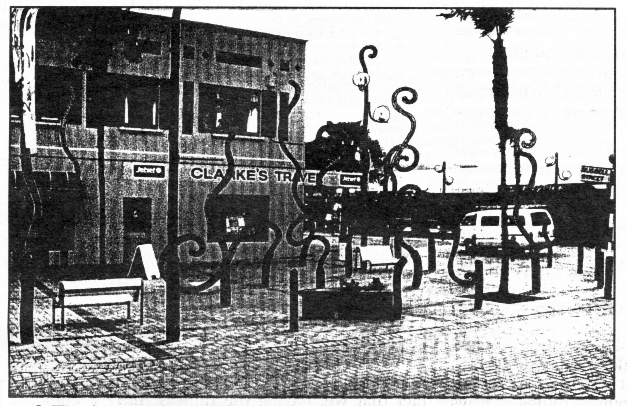 Russell Street; proposed artwork.