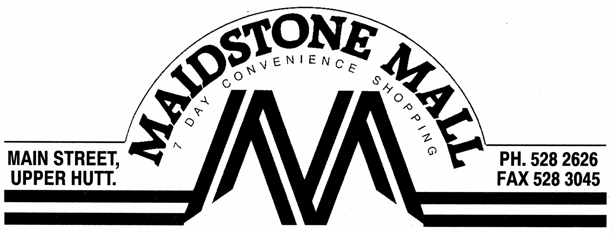 Maidstone Mall logo, 1993-October 1994