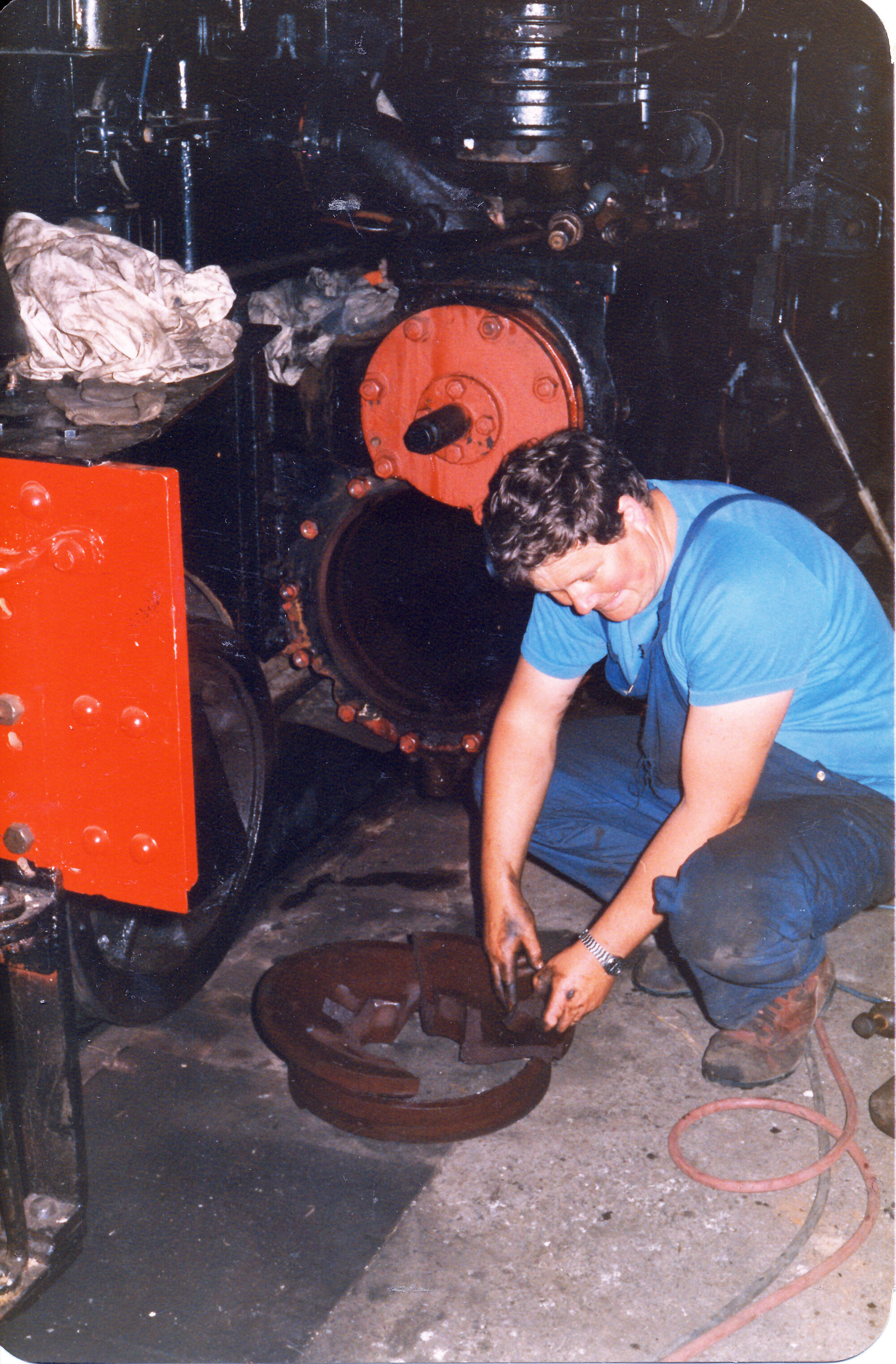 Silver Stream Railway museum general manager Bryan Bishop
