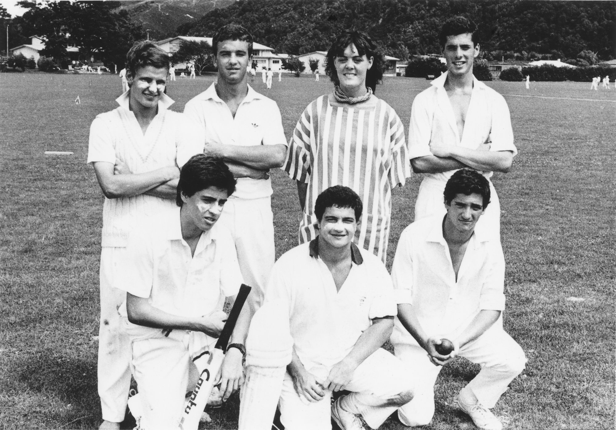 Upper Hutt College; Sandra Lochore and cricket team from St Alban College in Argentina.
