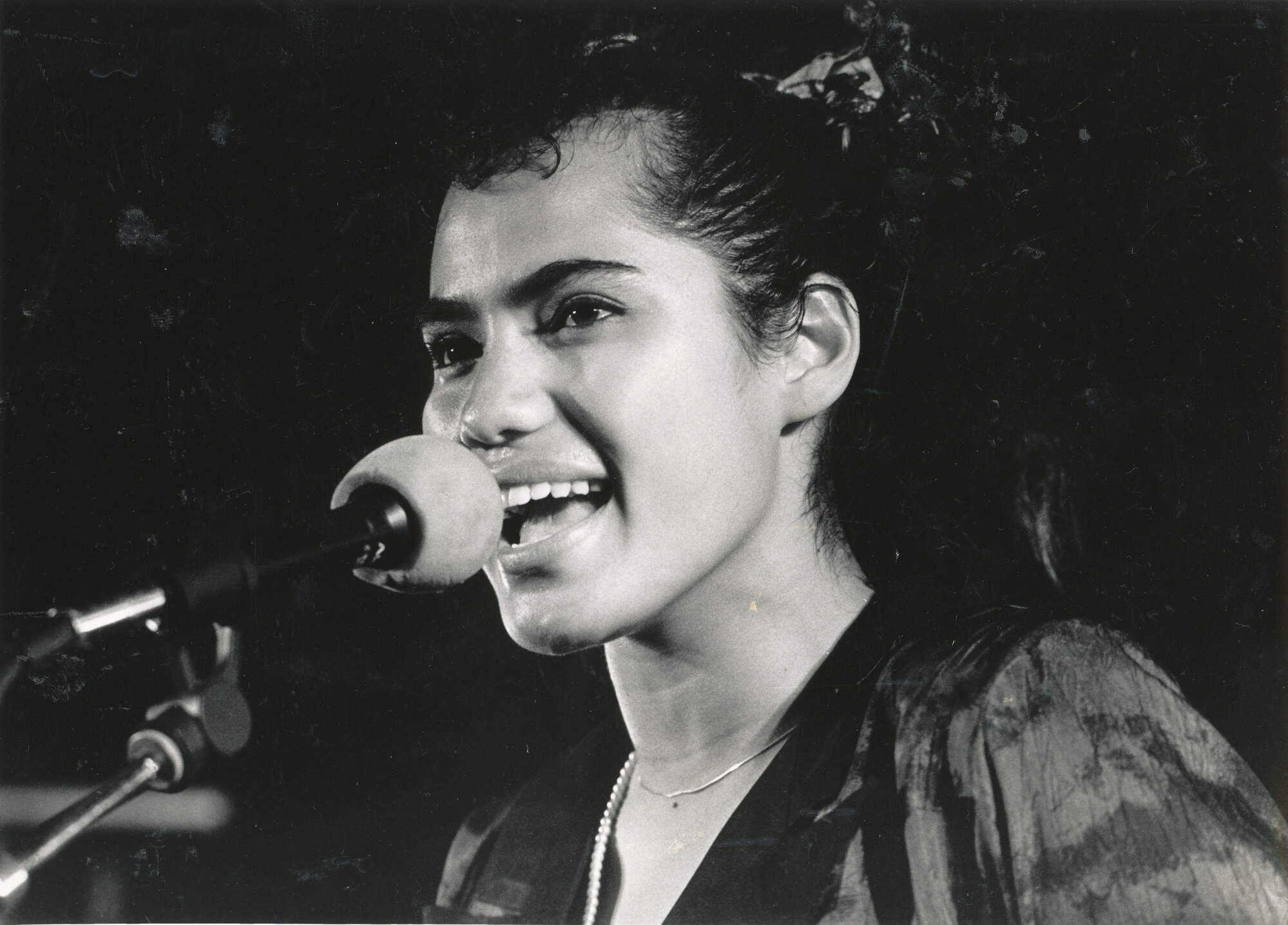 Betty Ann Monga, vocalist, Ardijah. 