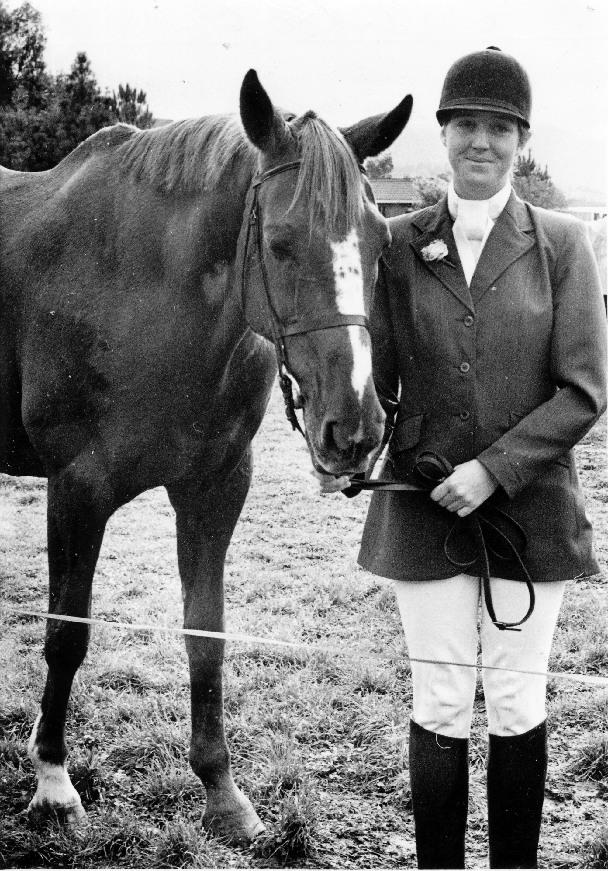 Horse riding; New Zealand under-21 champion Rachel Bird, with Golden Glow.