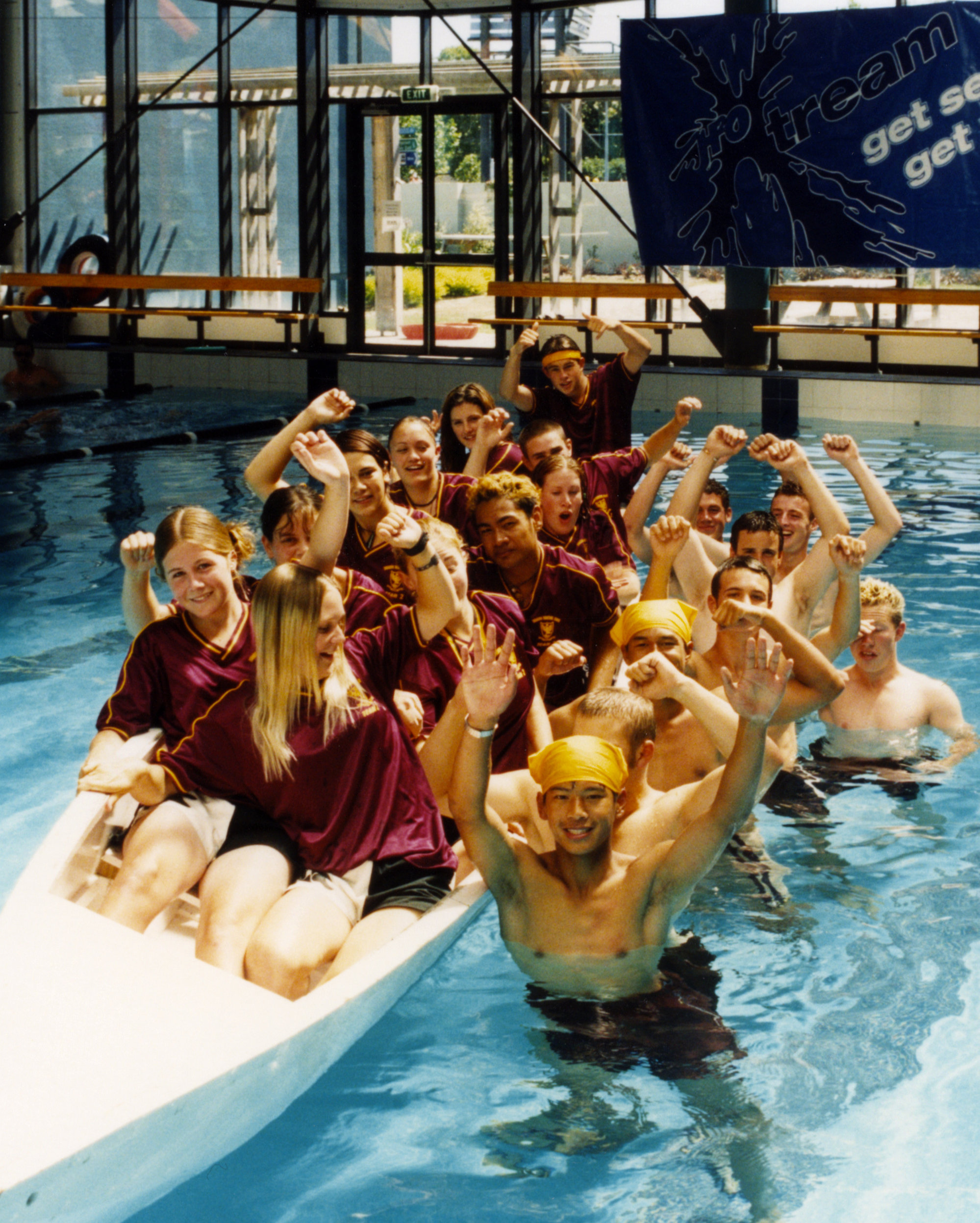 Heretaunga College dragon-boat squad Team Two wins Wellington secondary schools mixed title for the third time.