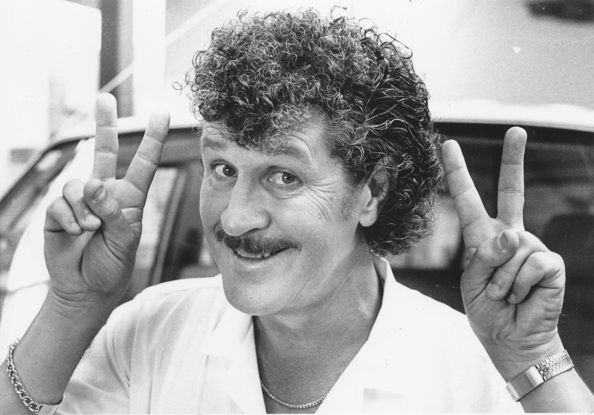 Graham Bond, 44; Australian actor/comedian; 'Brucey' in forthcoming Toyota HiAce van advertising.