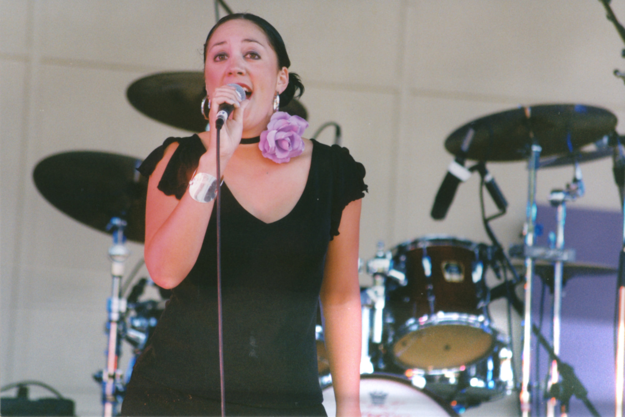 Upper Hutt City of Song concert 2002; Harcourt Park; Jade Eru