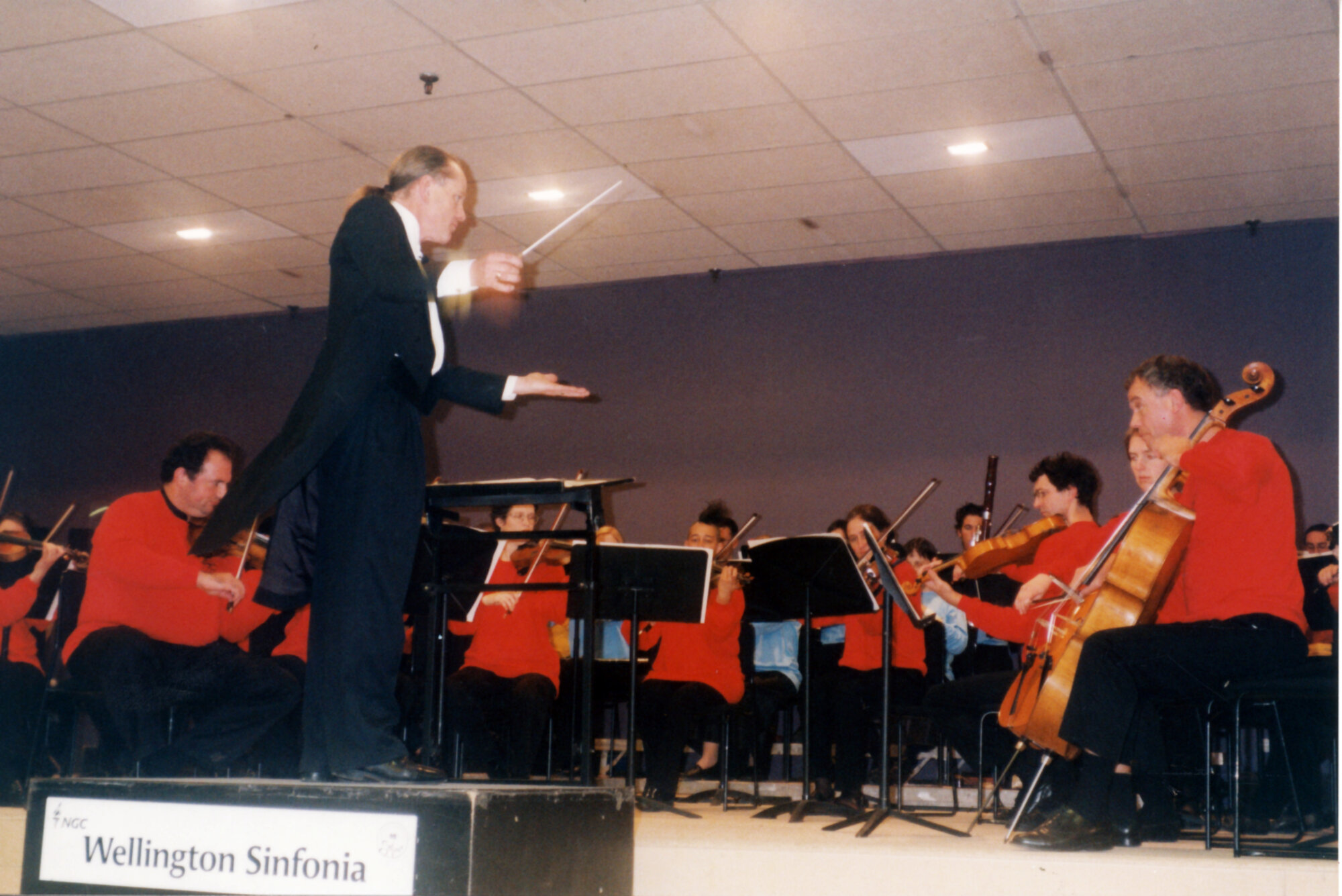 Schools concert, Wellington Sinfonia, Lane Park auditorium.