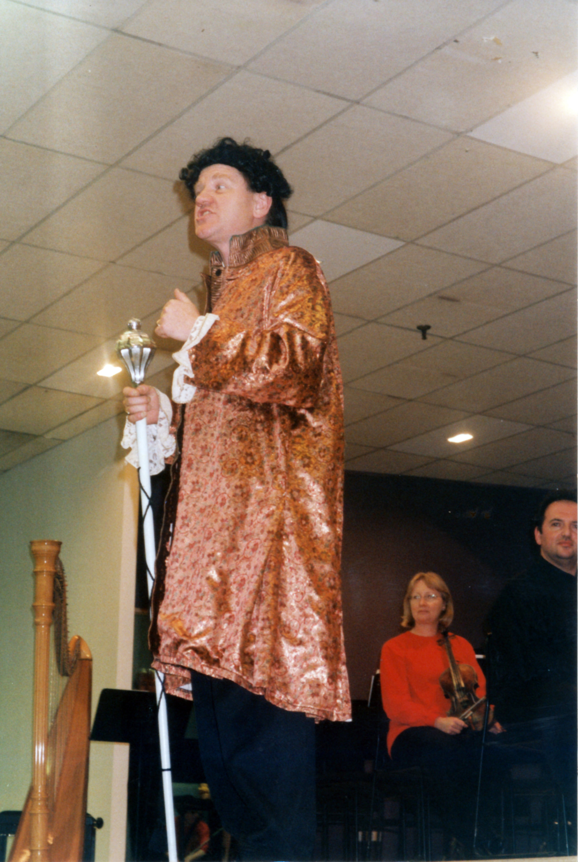 Schools concert, Wellington Sinfonia, Lane Park auditorium; conductor Kenneth Young.