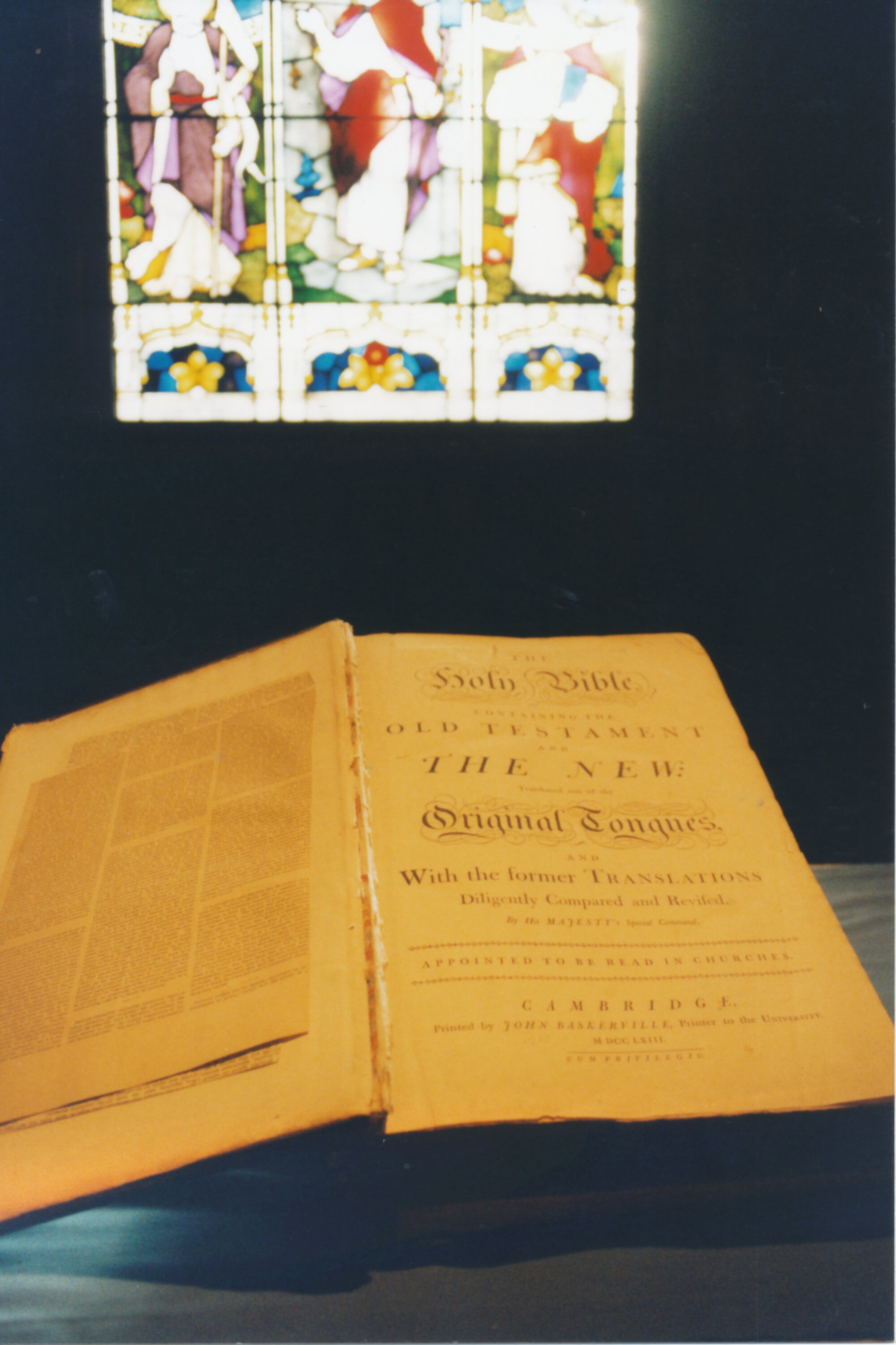Baskerville Bible of 1763 transferred from St John's Church to Auckland theological college