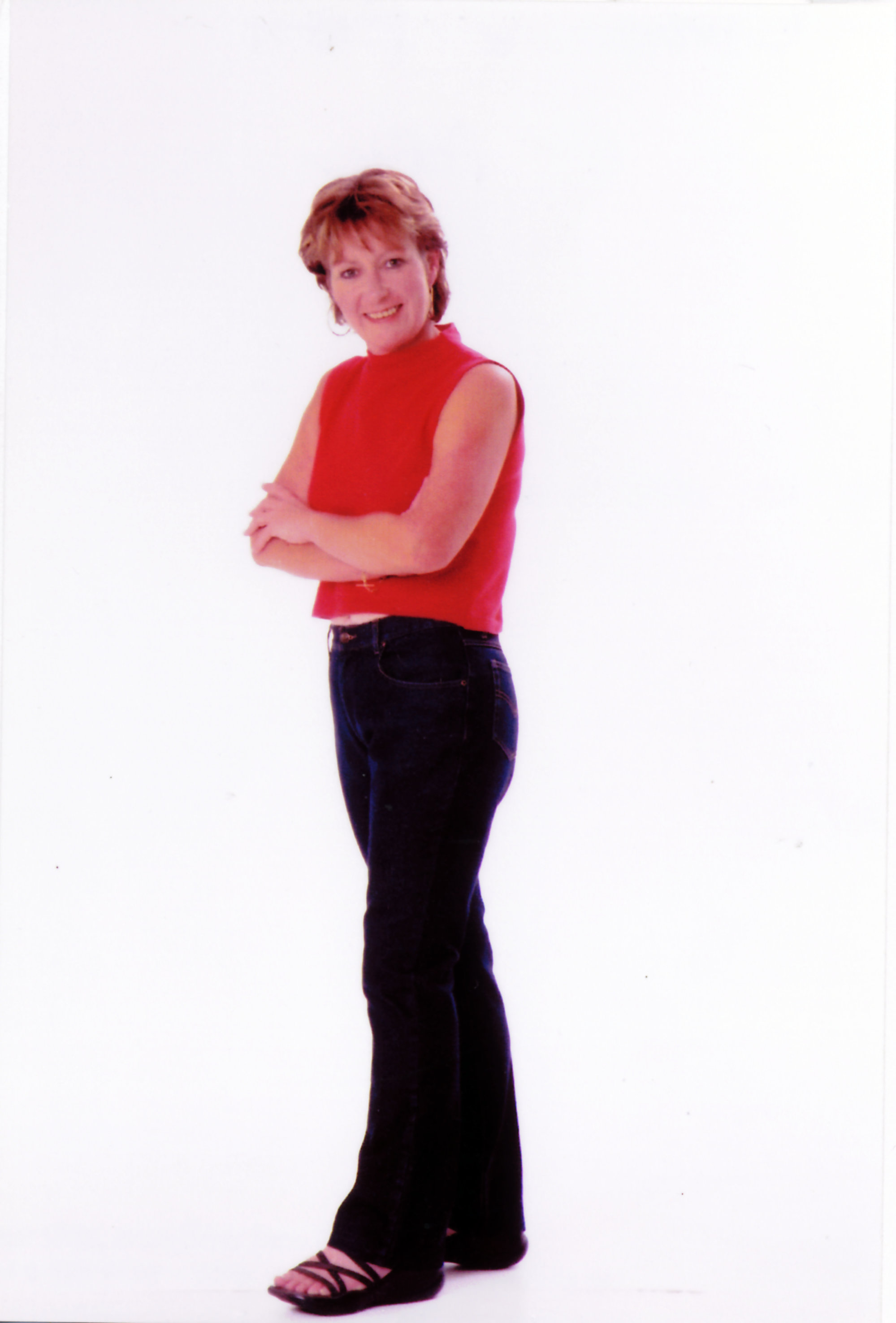 Christine Reti; now  64 kg; was 125.3 kg.