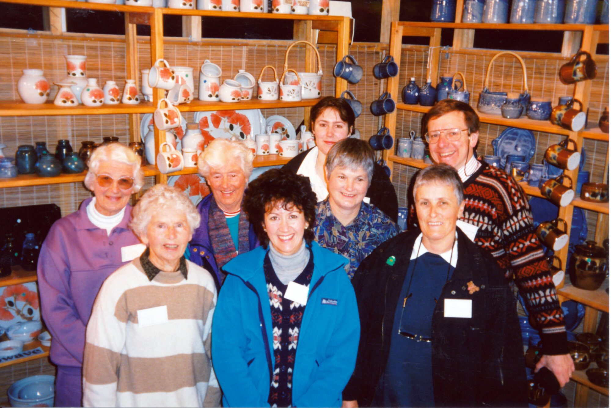 Fernlea Pottery; visit by regional information officers