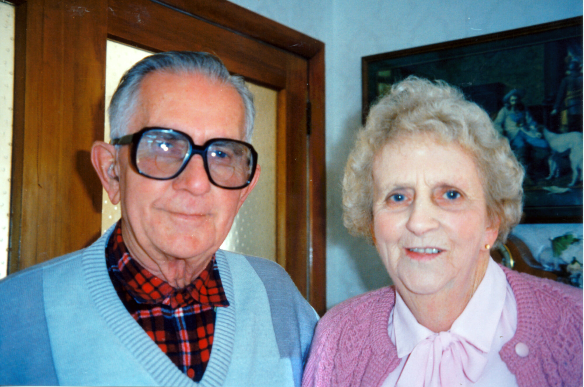 Jim and Julie Hosie; golden wedding.