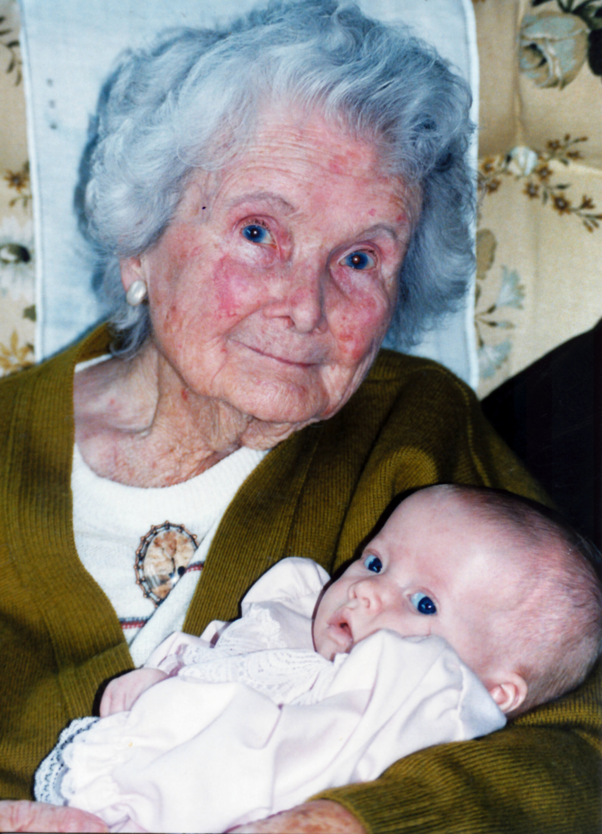 Muriel Tunnell, 93, and Ashlee Regnaud; Clark's Accountancy 50th year.