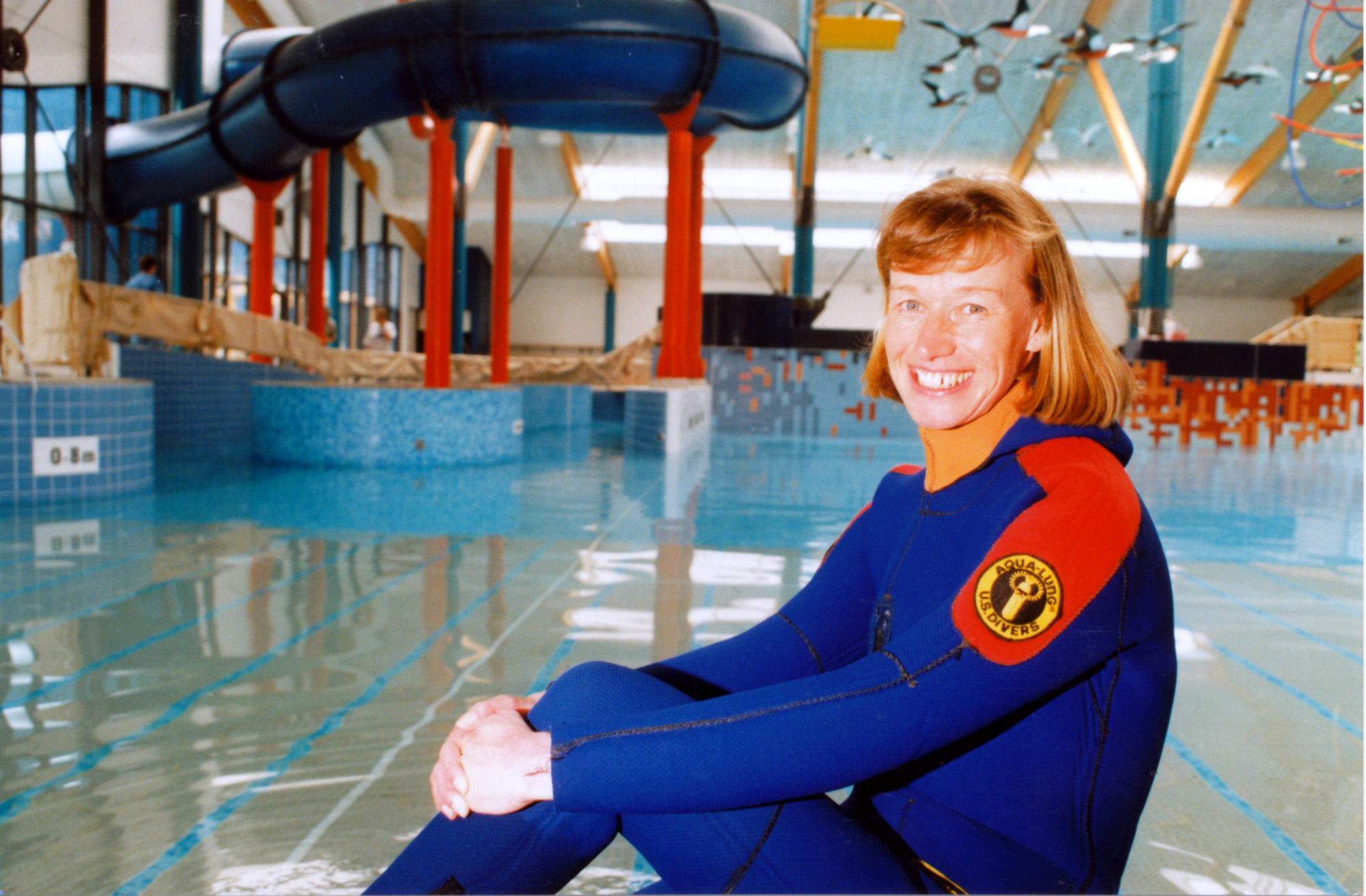 Anja van Kesteren, aquatic activities team leader, Leisure Centre
