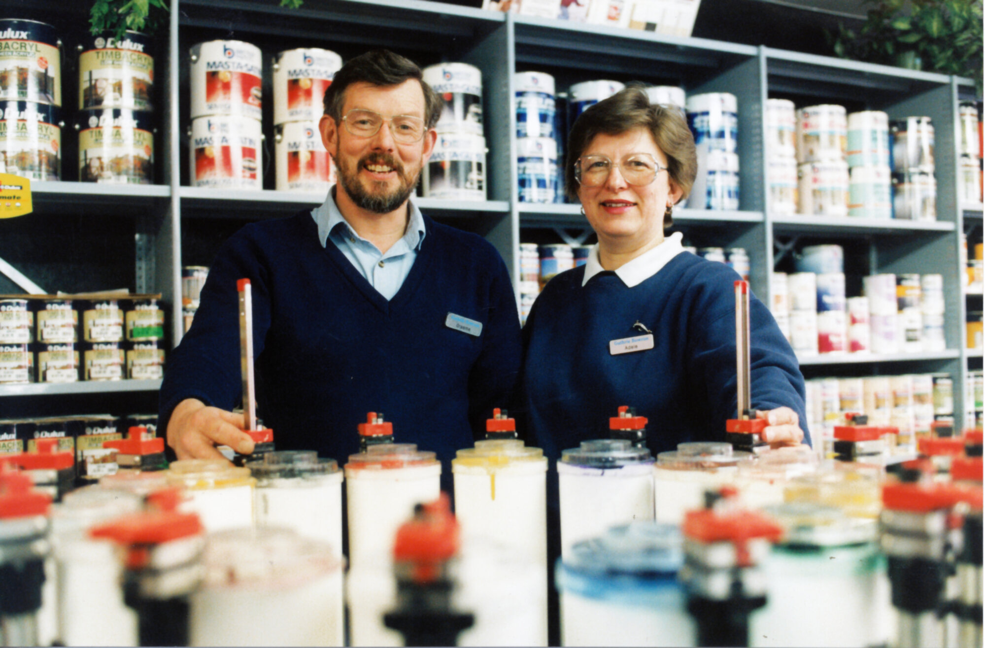 Guthrie Bowron, 37 Queen Street; Adele and Graeme Hardie