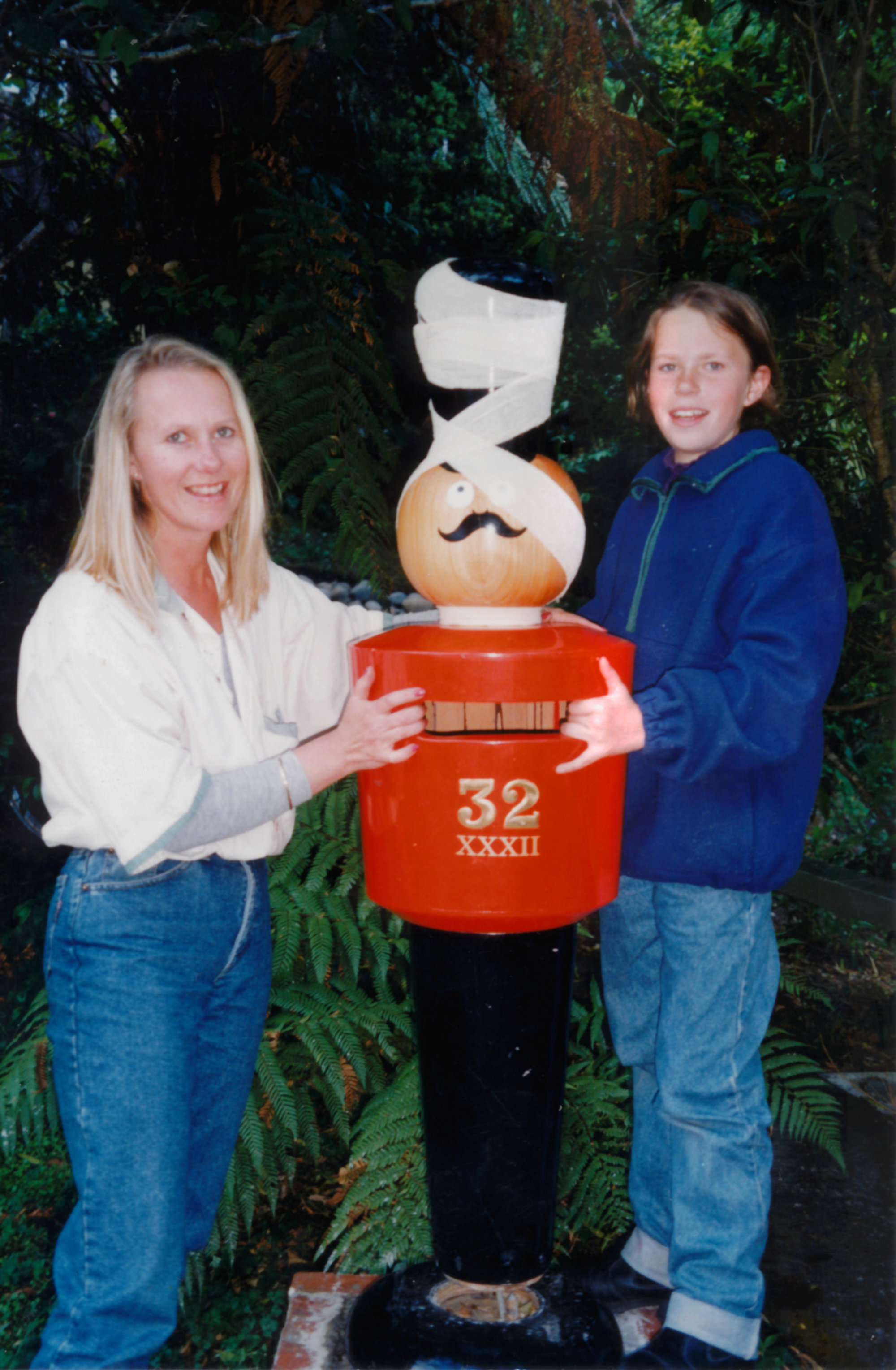 Stolen letter box returns; Denize and Grace Dowling