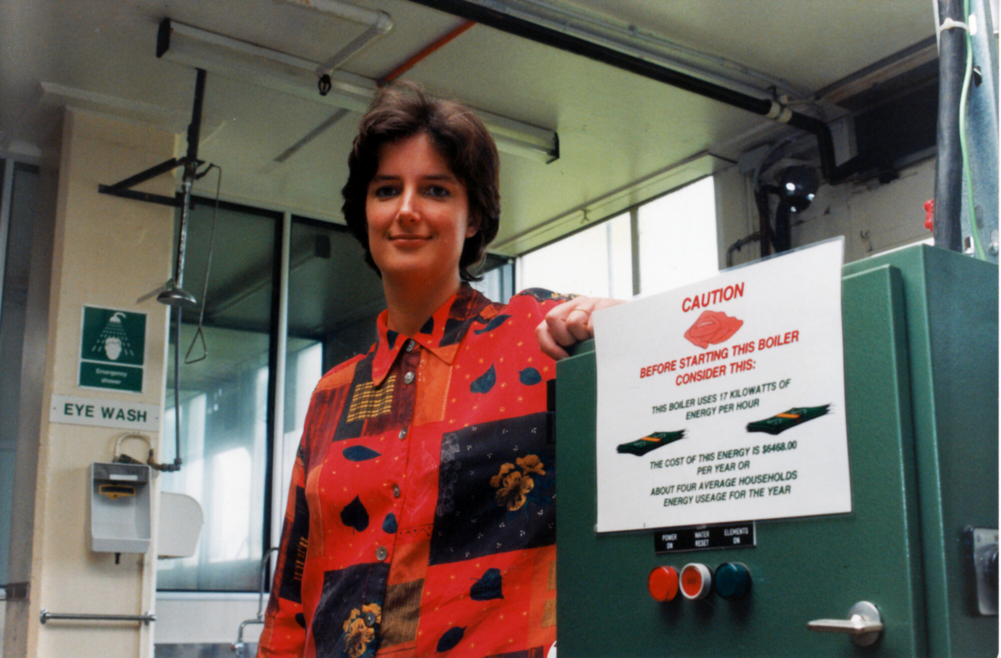 Energy conservation; Mallinkrodt Veterinary Ltd saves $50 000; Dr Ariane van der Moer.