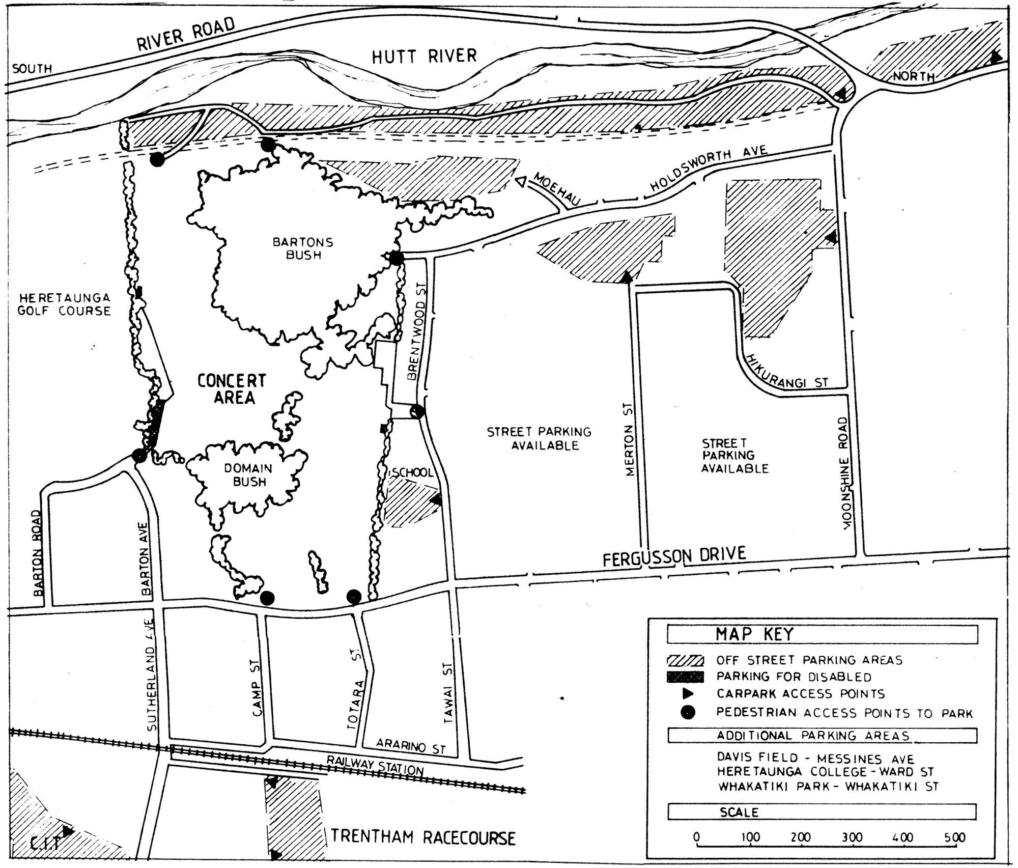 Trentham Memorial Park; arrangements for a concert by Dame Kiri Te Kanawa