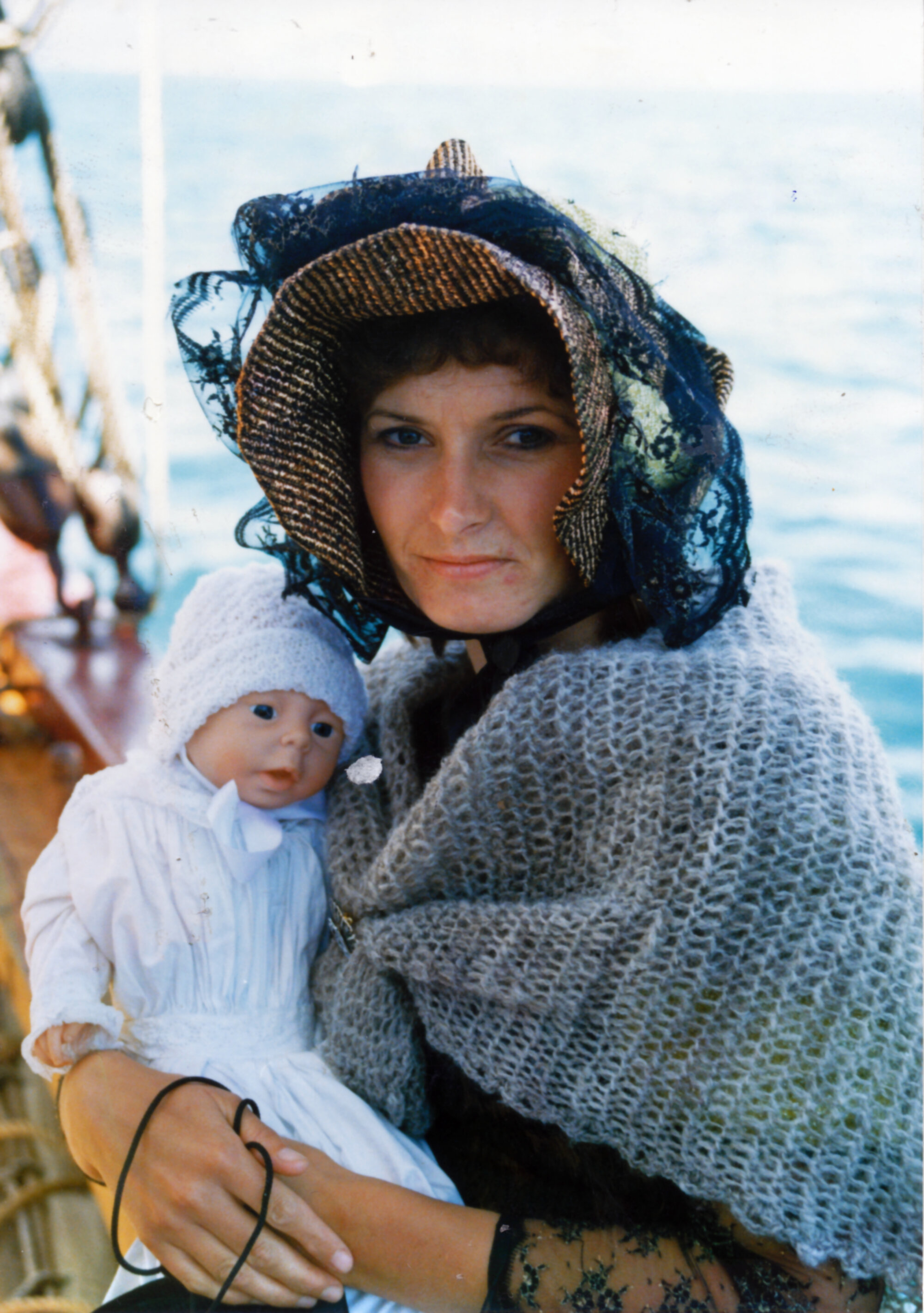 1990 celebrations; re-enactment of early settlers' arrival