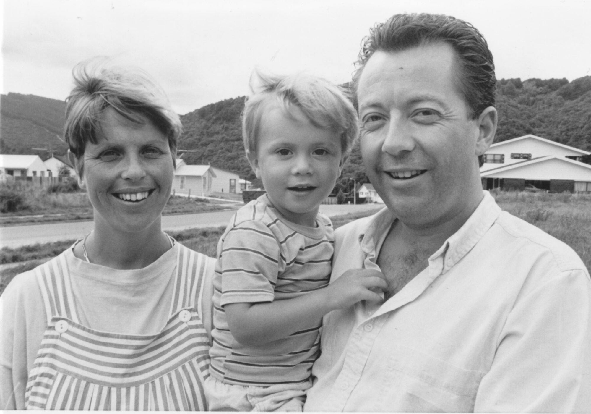 St Hilda's Anglican Church clergy; Kirsty and David Newton, with son Harry.