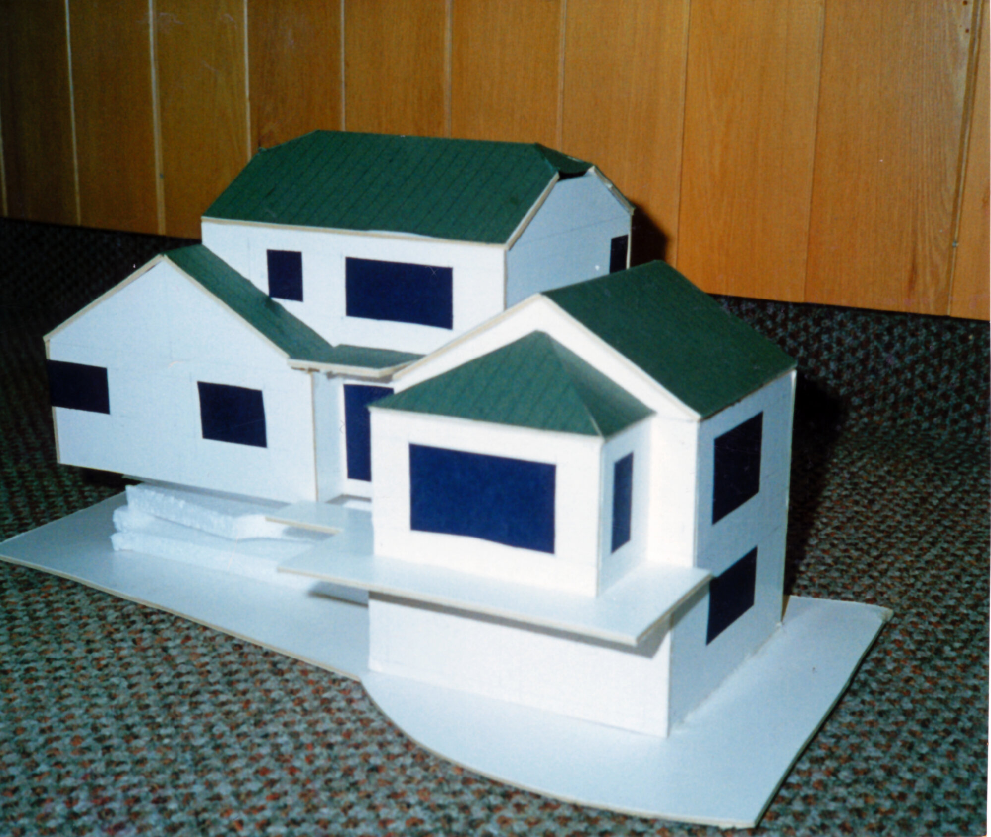 House sale; model used in advertisement by Selig Real Estate.