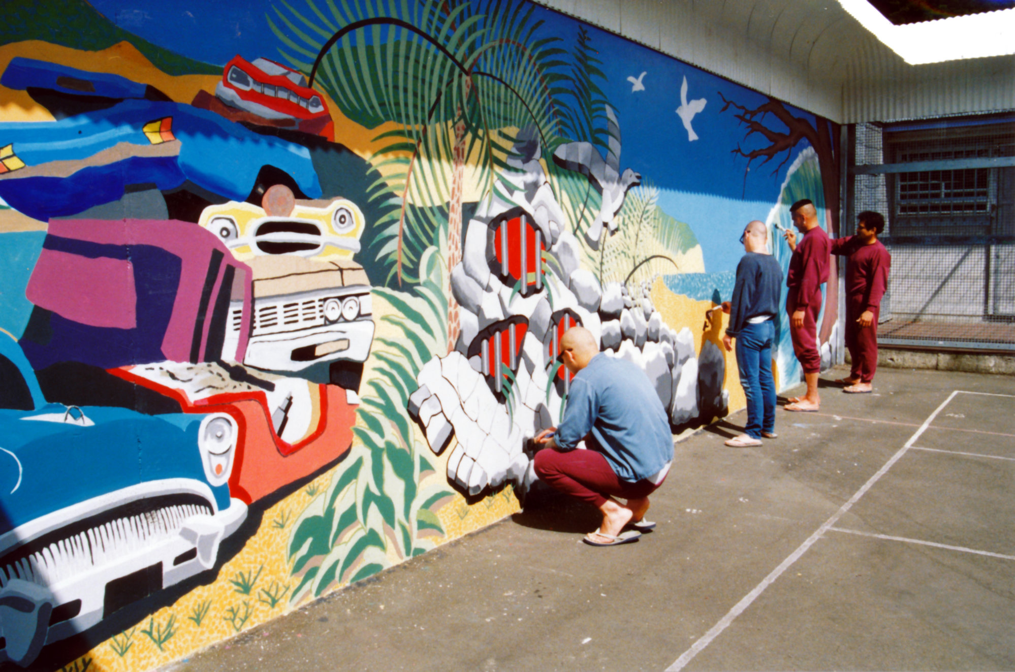 Rimutaka Prison Mural; 1991