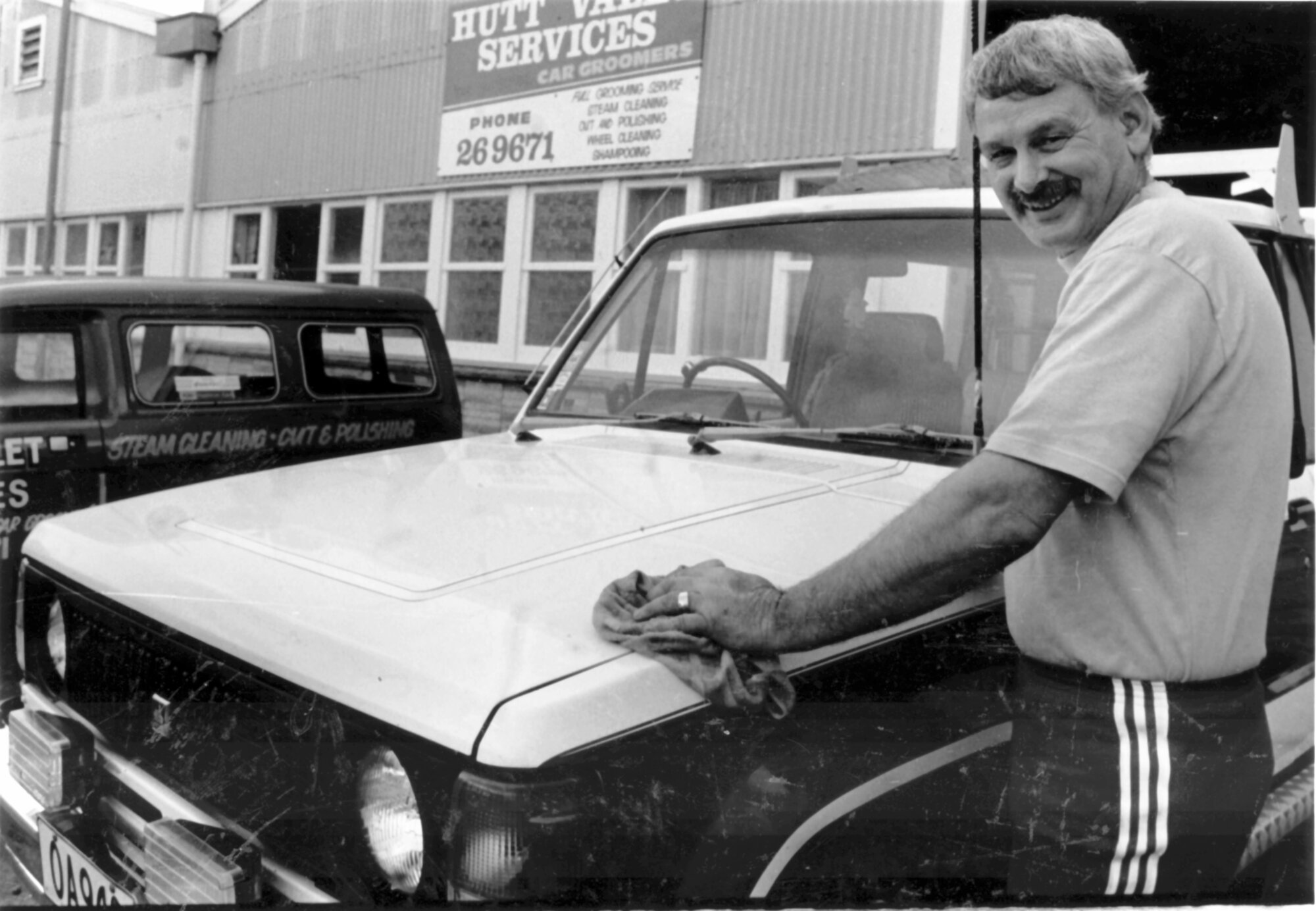 Hutt Valet Services, 18 Montgomery Crescent; John Hollis
