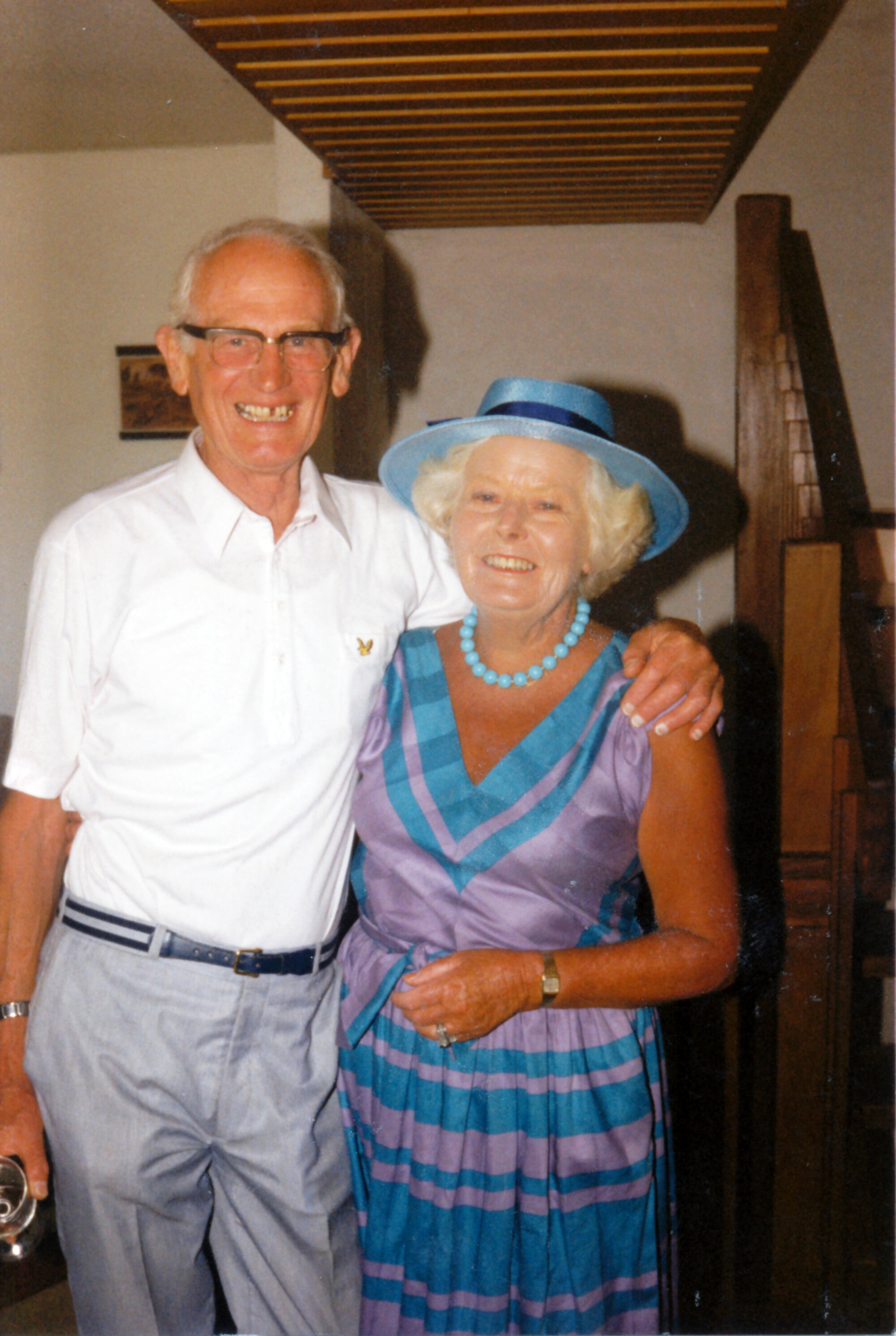 Lawrence ('Gog') Mark and June Connolly.