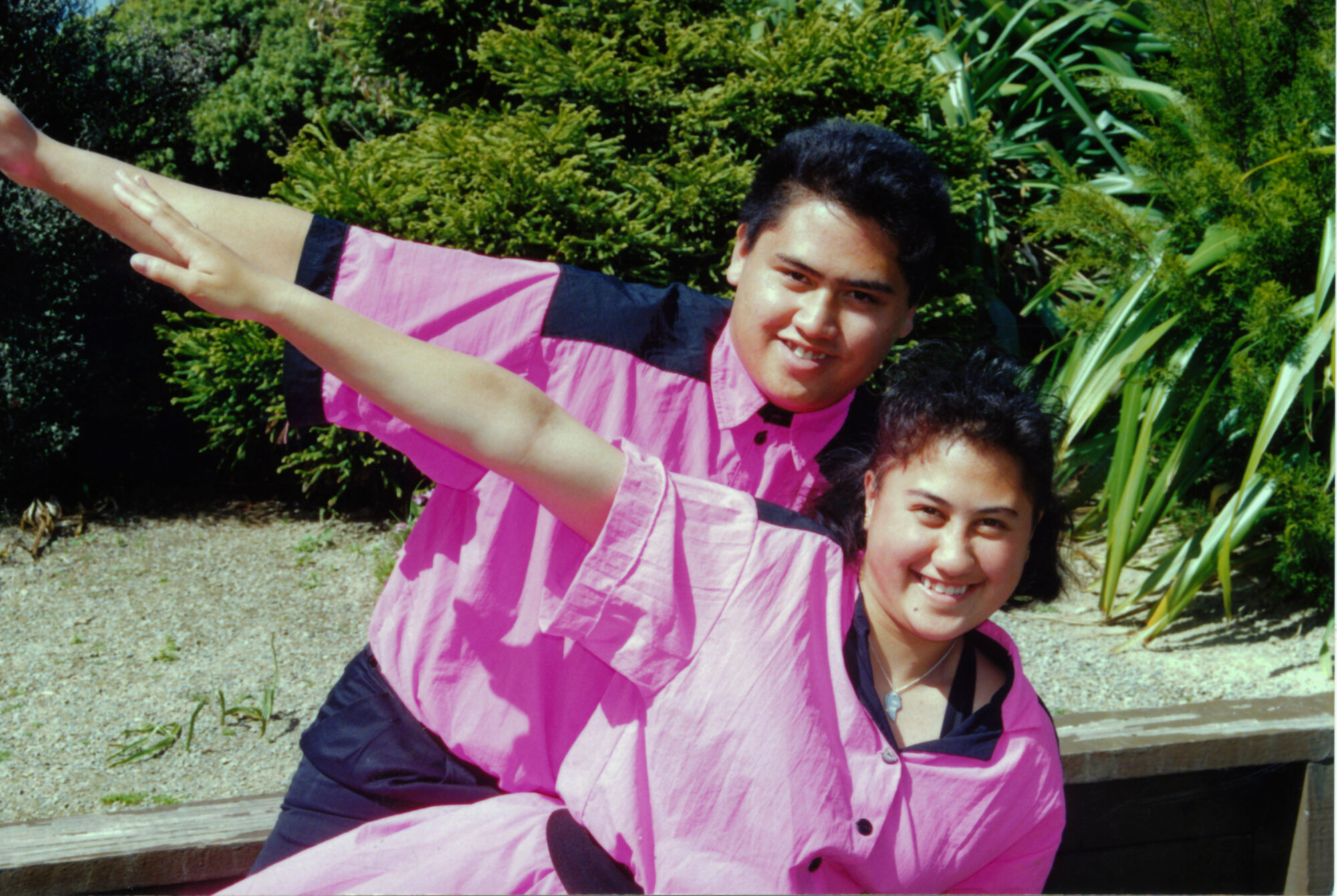 Rock 'n Roll; South Pacific adult open pairs champions; brother and sister Seymour (18) and Amiria (15) Harawira.