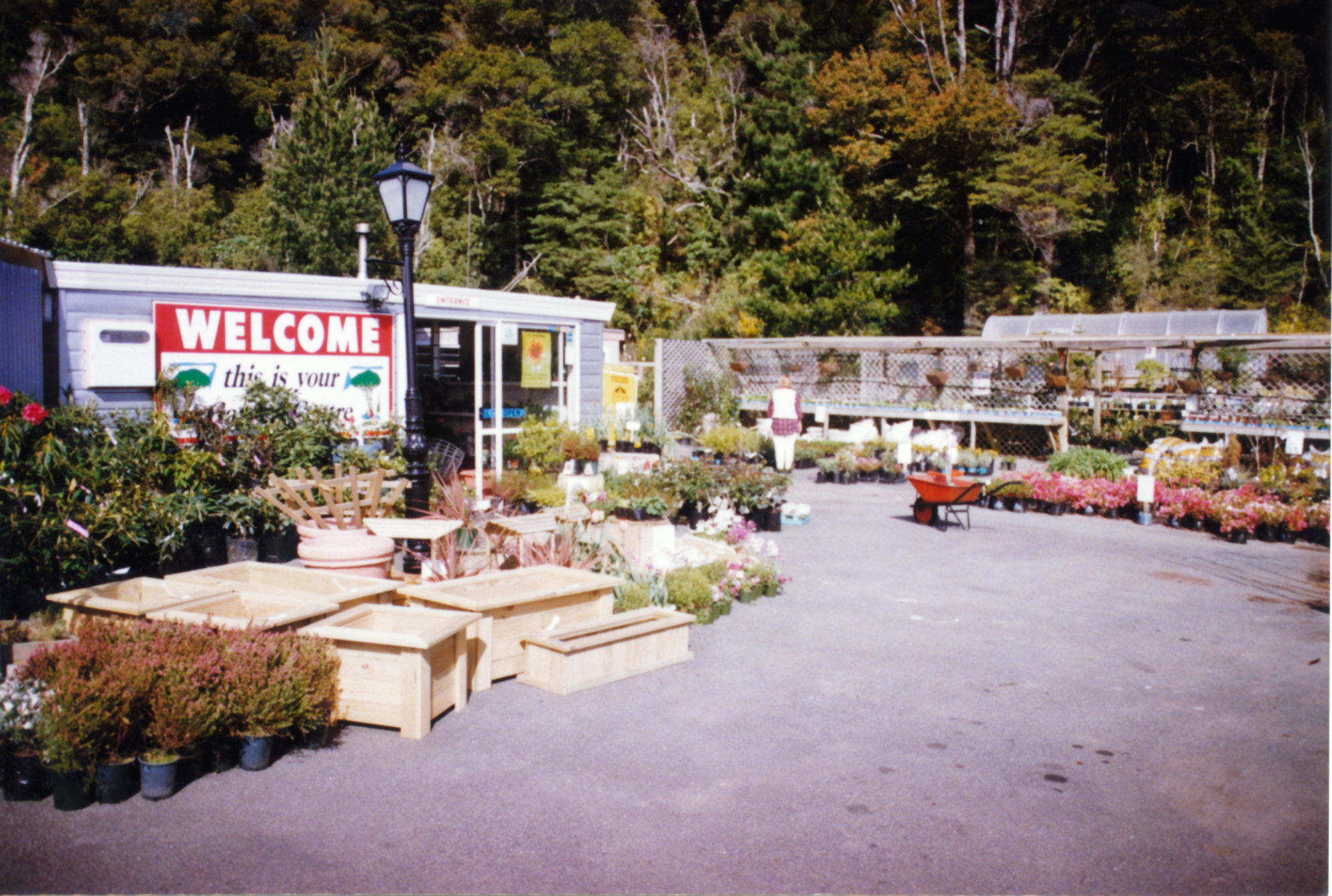 King Charles Drive; No. 4; The Plant Express garden centre, set up by Mark Rammell and Fiona Scholten.