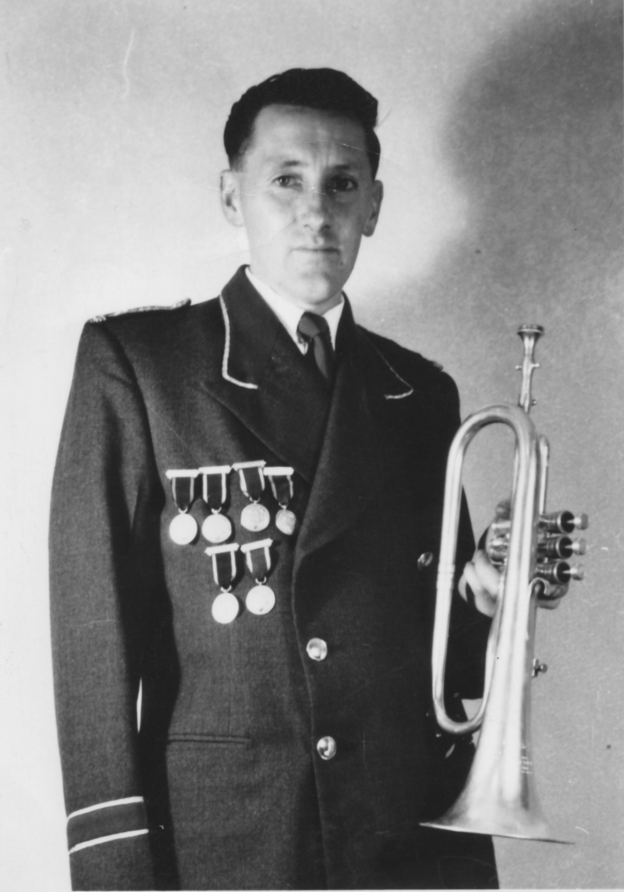 Don Smith, champion flugelhorn player and band conductor