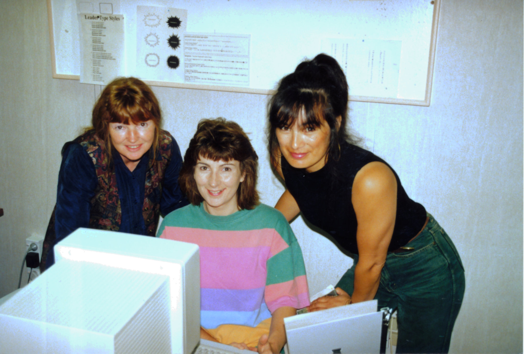 Upper Hutt Leader staff; production; Coralie Urwin, Lesley Lumscen, Carollyn Nicholls.