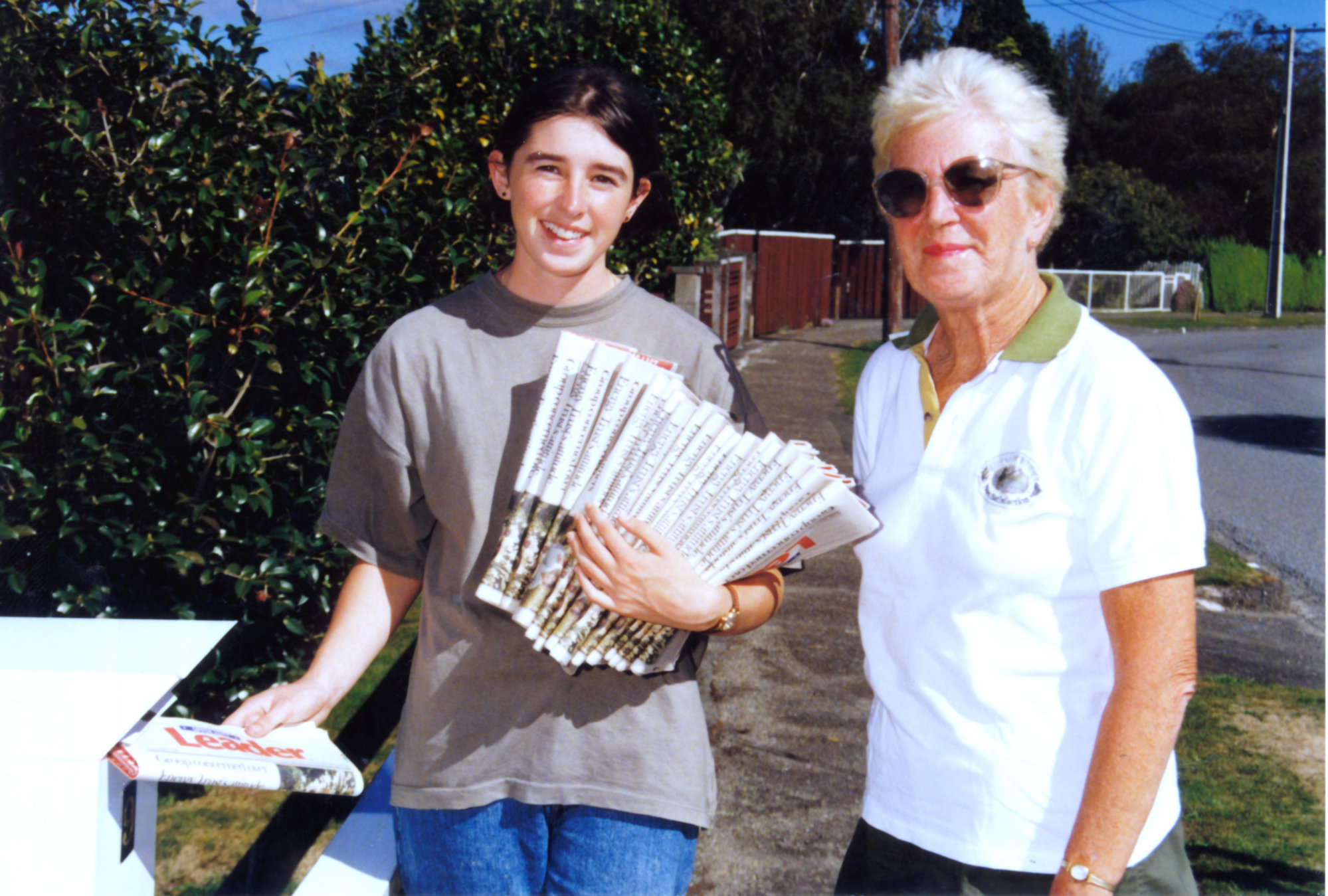 Upper Hutt Leader staff; delivery; Karen Tester, staff; Dytha Watson, contractor.