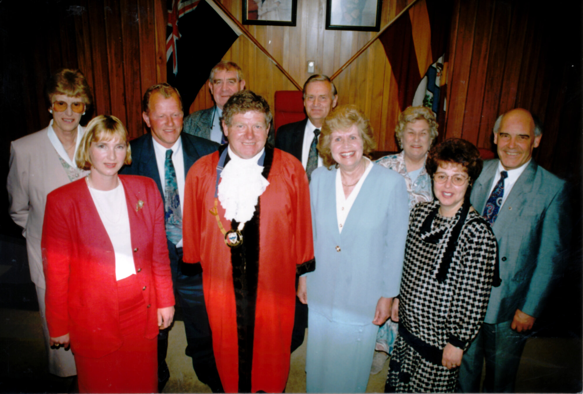 Upper Hutt City Council members 1995&ndash;98.