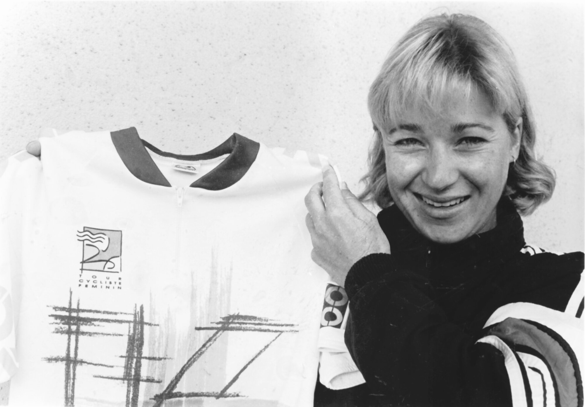 Jacqui Nelson, cyclist, back from France and Olympics.