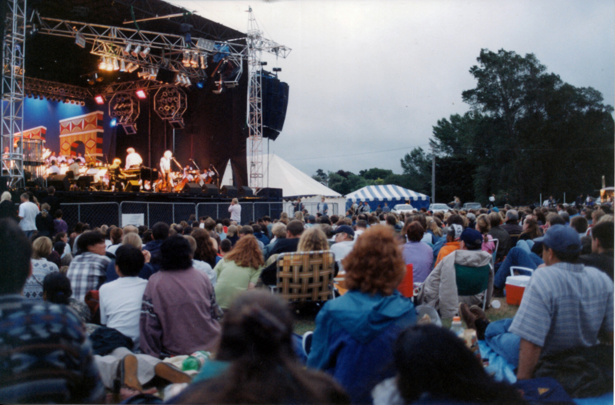 Summer Carnival 1997; ENZSO on stage