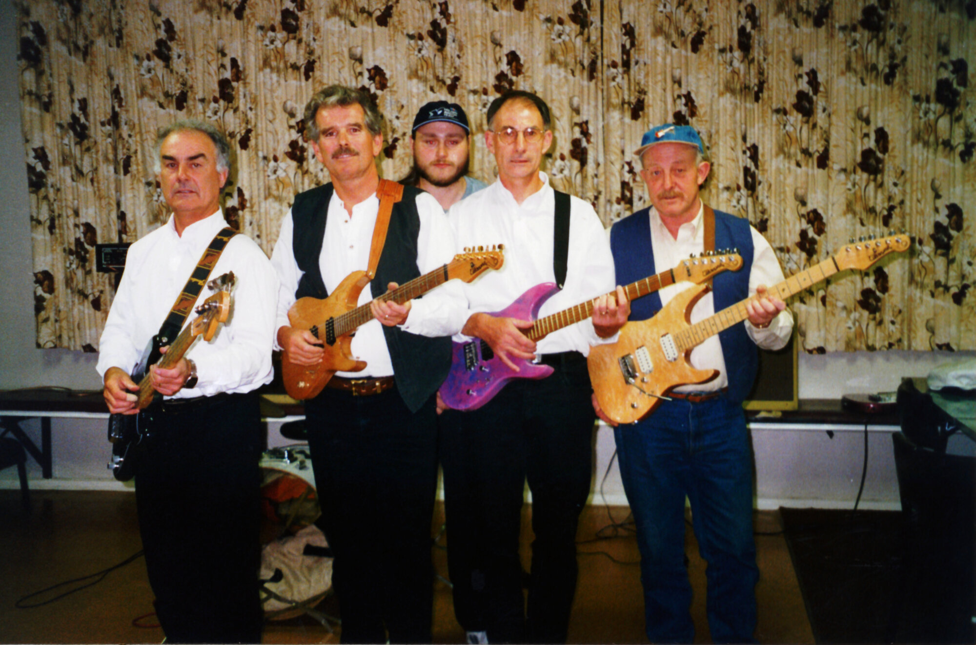 The Strangers; Peter Stewart, Kevin Stent, Miles Coverdale, Roger Whiteman, Colin Doughty.