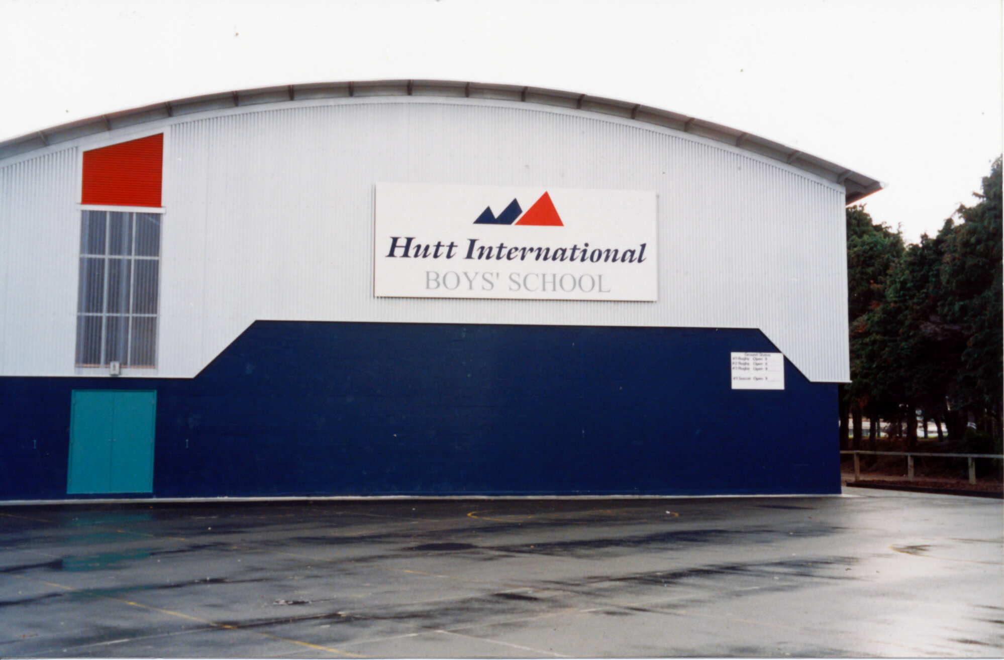 HIBS; Hutt International Boys' School; new gymnasium.