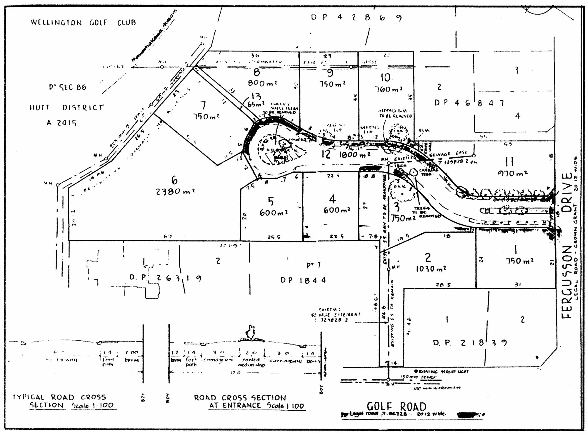 Oakmont Grove; site of former Oceania convent; plan approved.