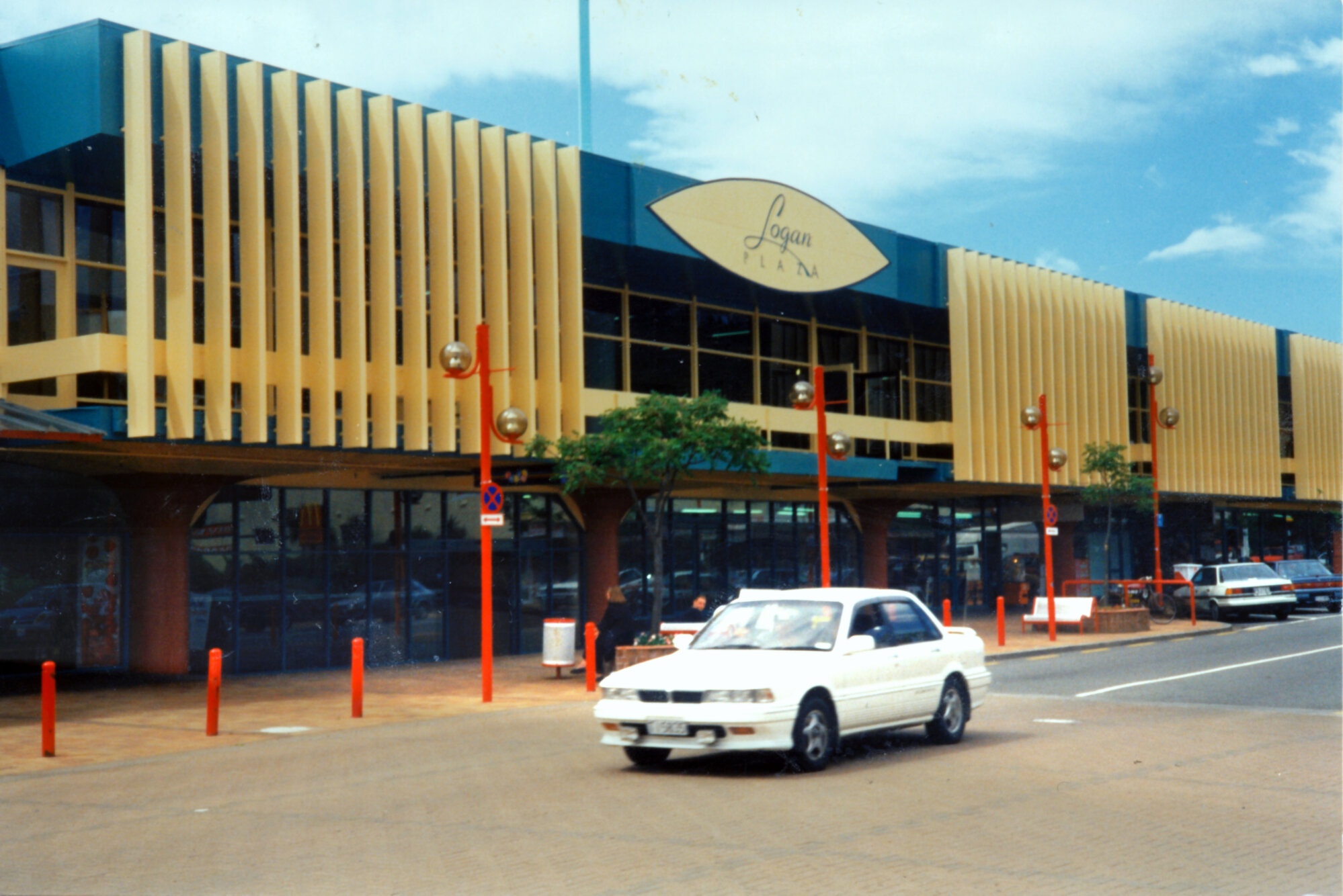Logan Plaza, newly named; revised frontage