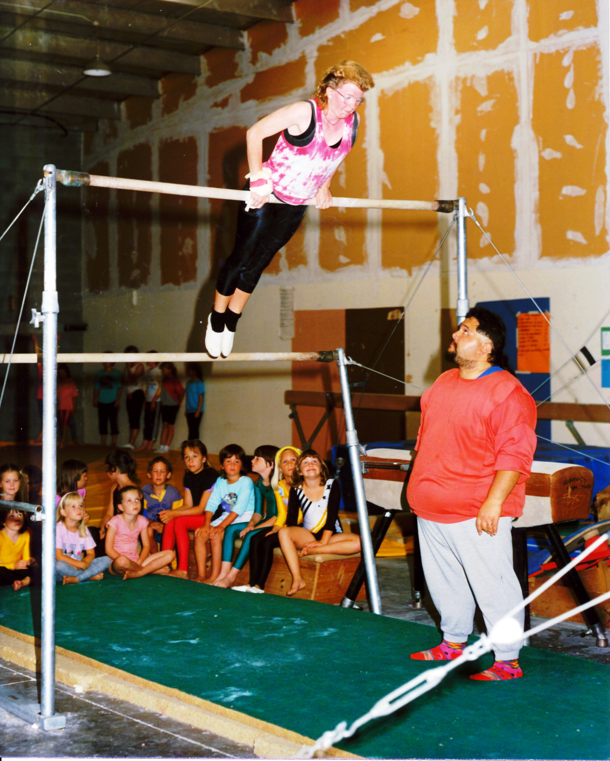 Leopards Gym Club; coach Shane Haua and Janine Emmerson.